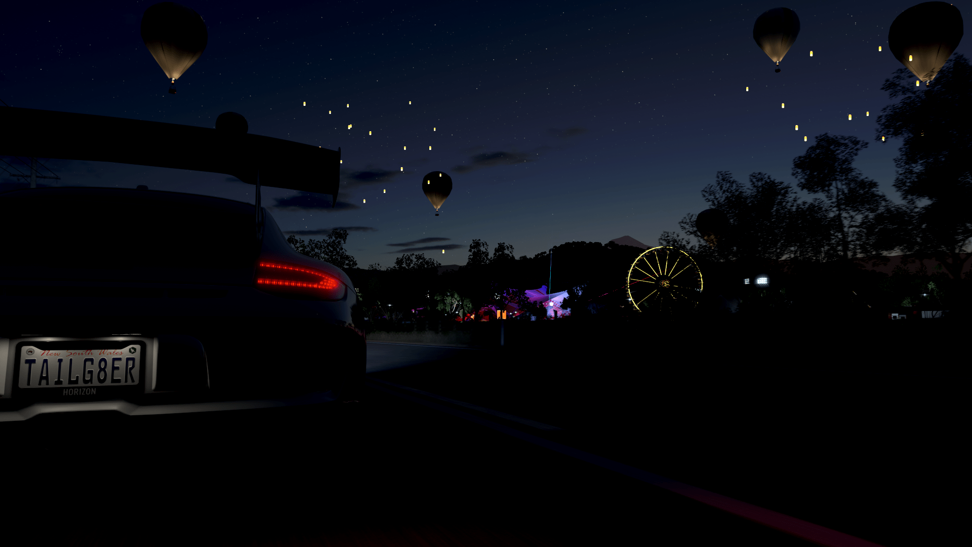 1920x1080 Night Drive Wallpaper