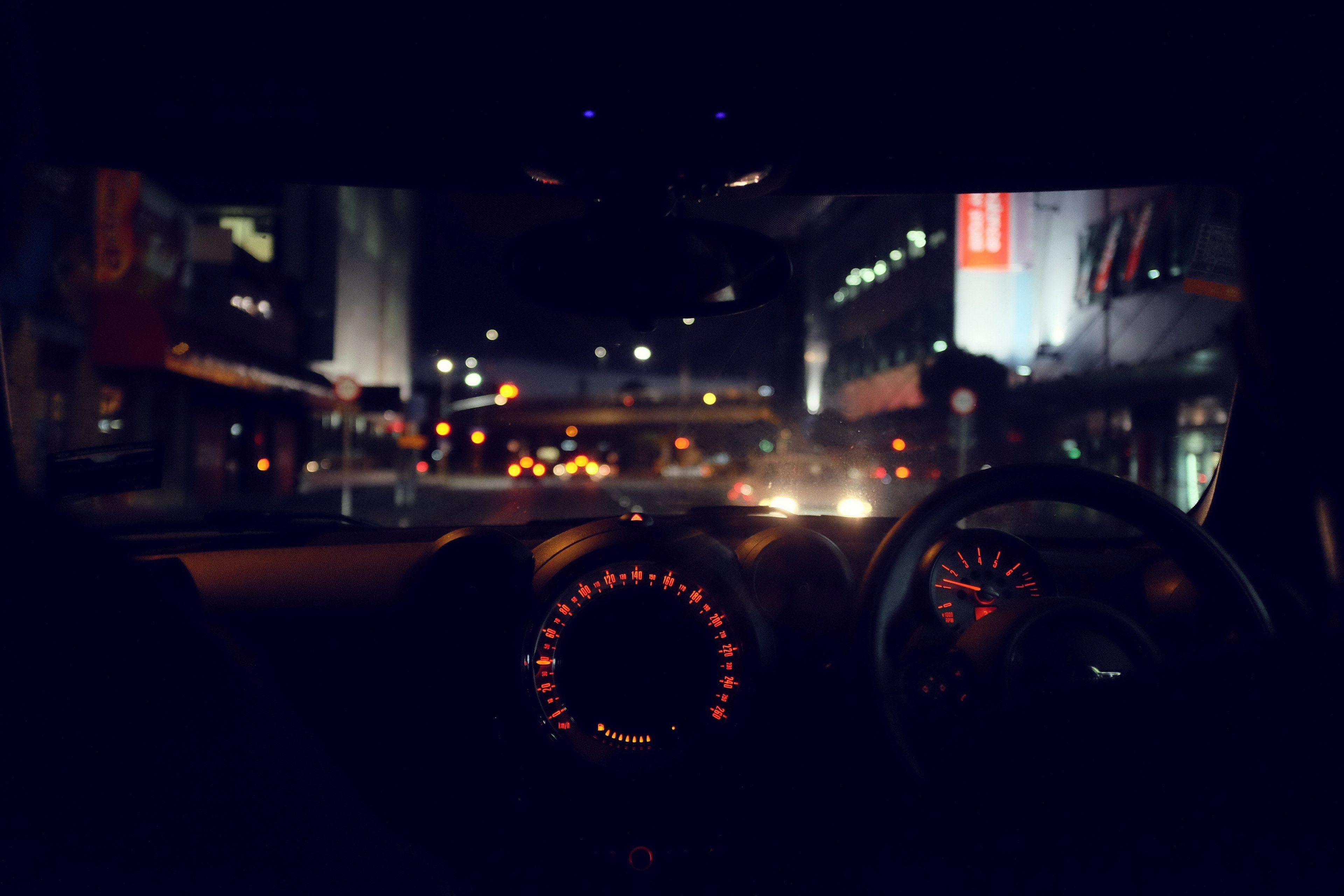 3840x2560 Night Drive Wallpaper