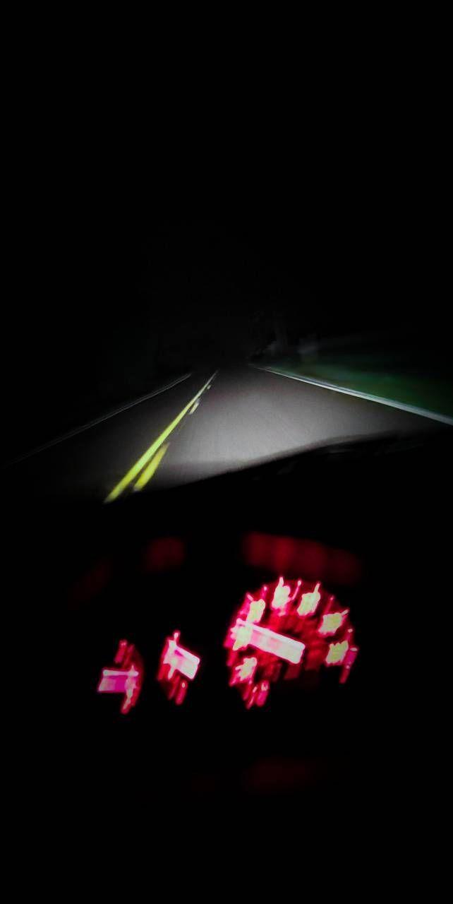 642x1280 Night Drive Wallpaper