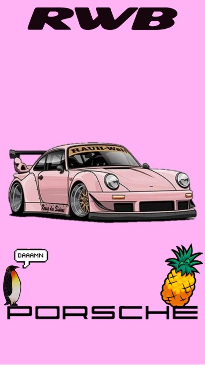 700x1247 Porsche RWB Phone Wallpaper
