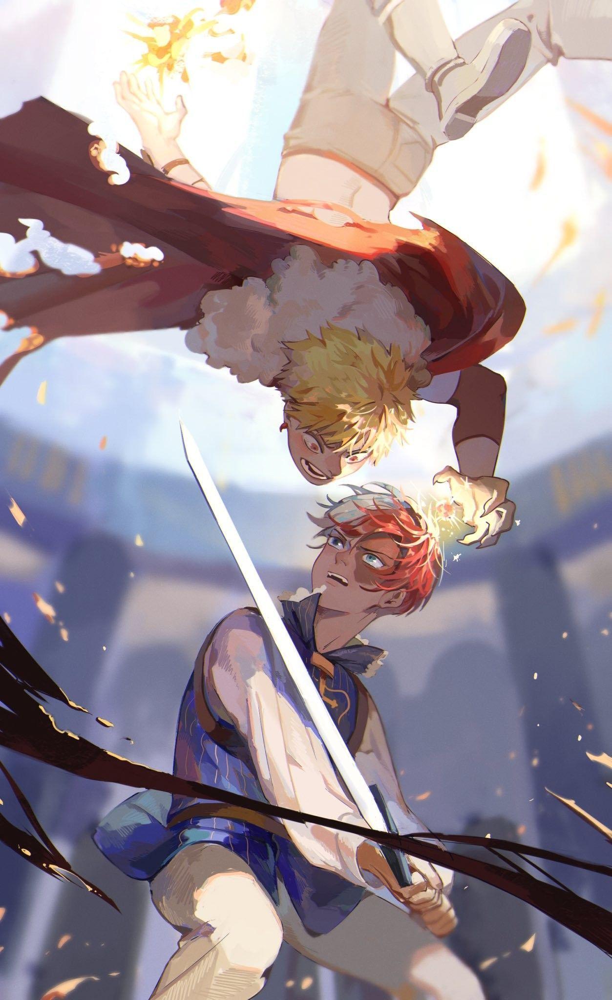 Todobaku Wallpapers Top Free Todobaku Backgrounds Wallpaperaccess