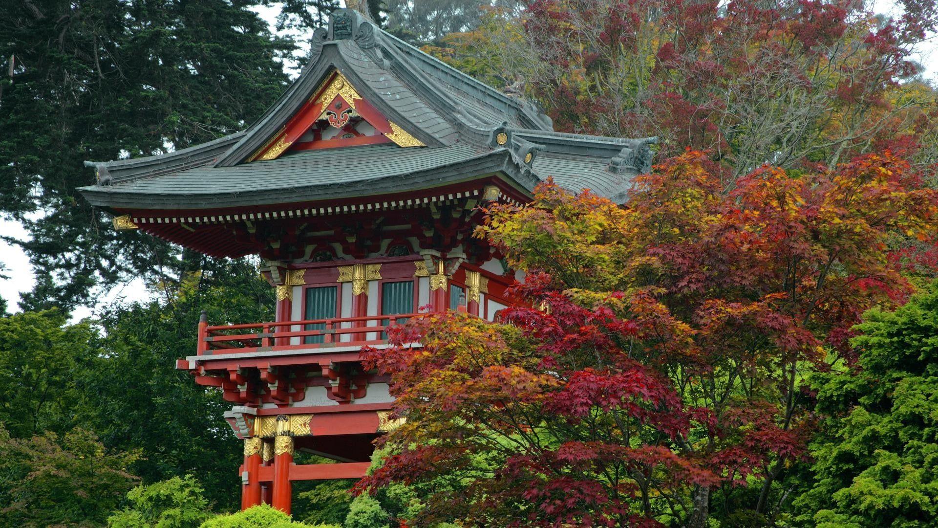 1920x1080 Garden Gate Wallpaper .