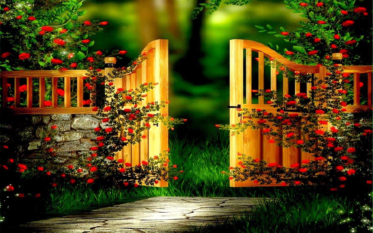 1280x800 Download wallpaper CGI Gate with tags: Screen