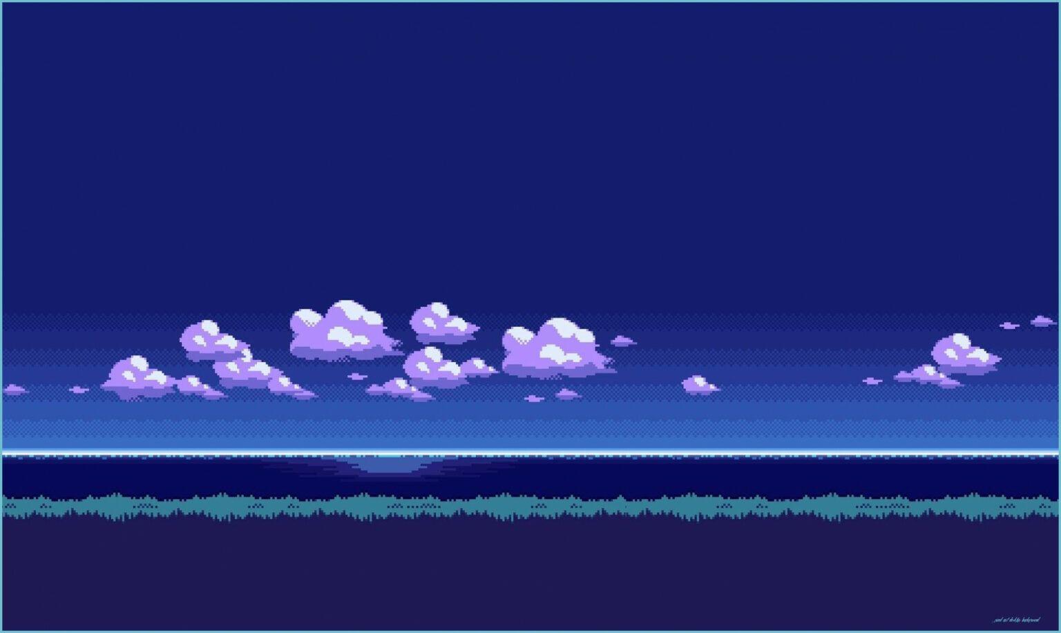 1536x916 Aesthetic Pixel Art Wallpaper Free Aesthetic Pixel Art Art Desktop Background