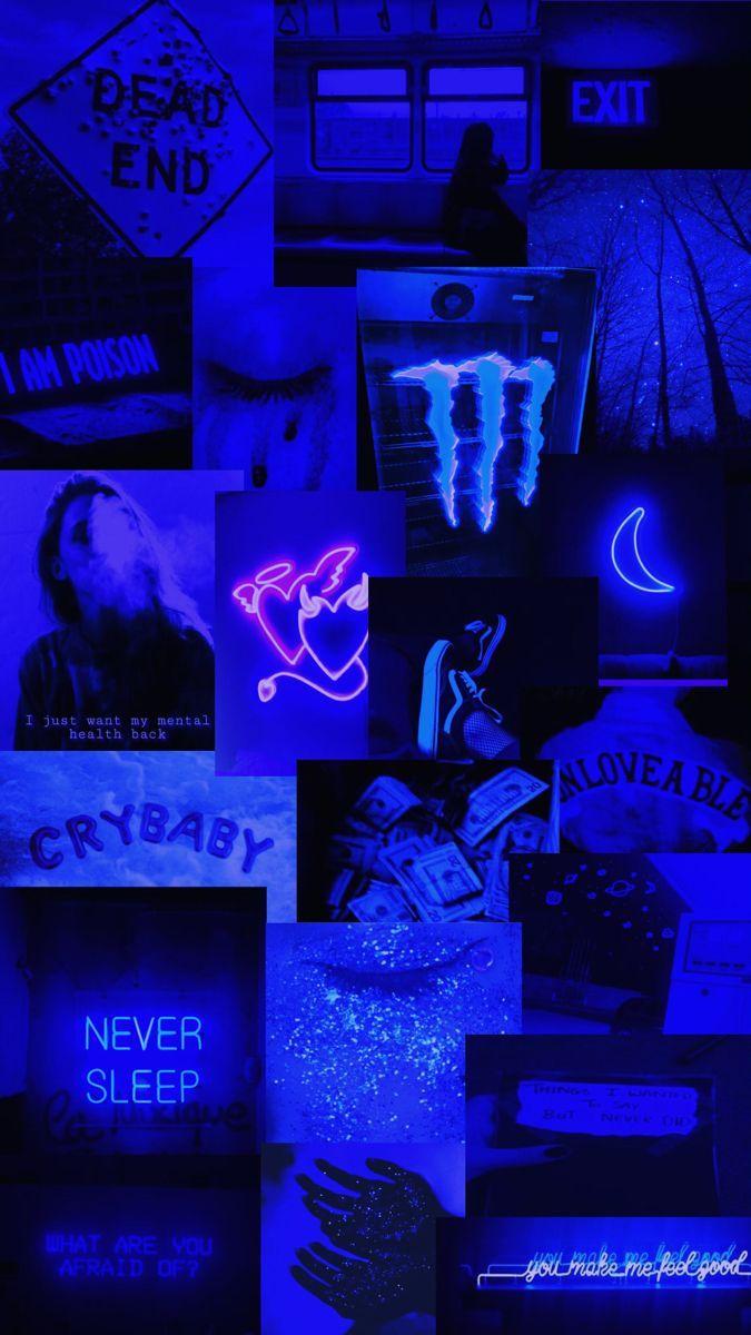 Cool Black And Neon Blue Wallpapers Top Free Cool Black And Neon Blue Backgrounds Wallpaperaccess