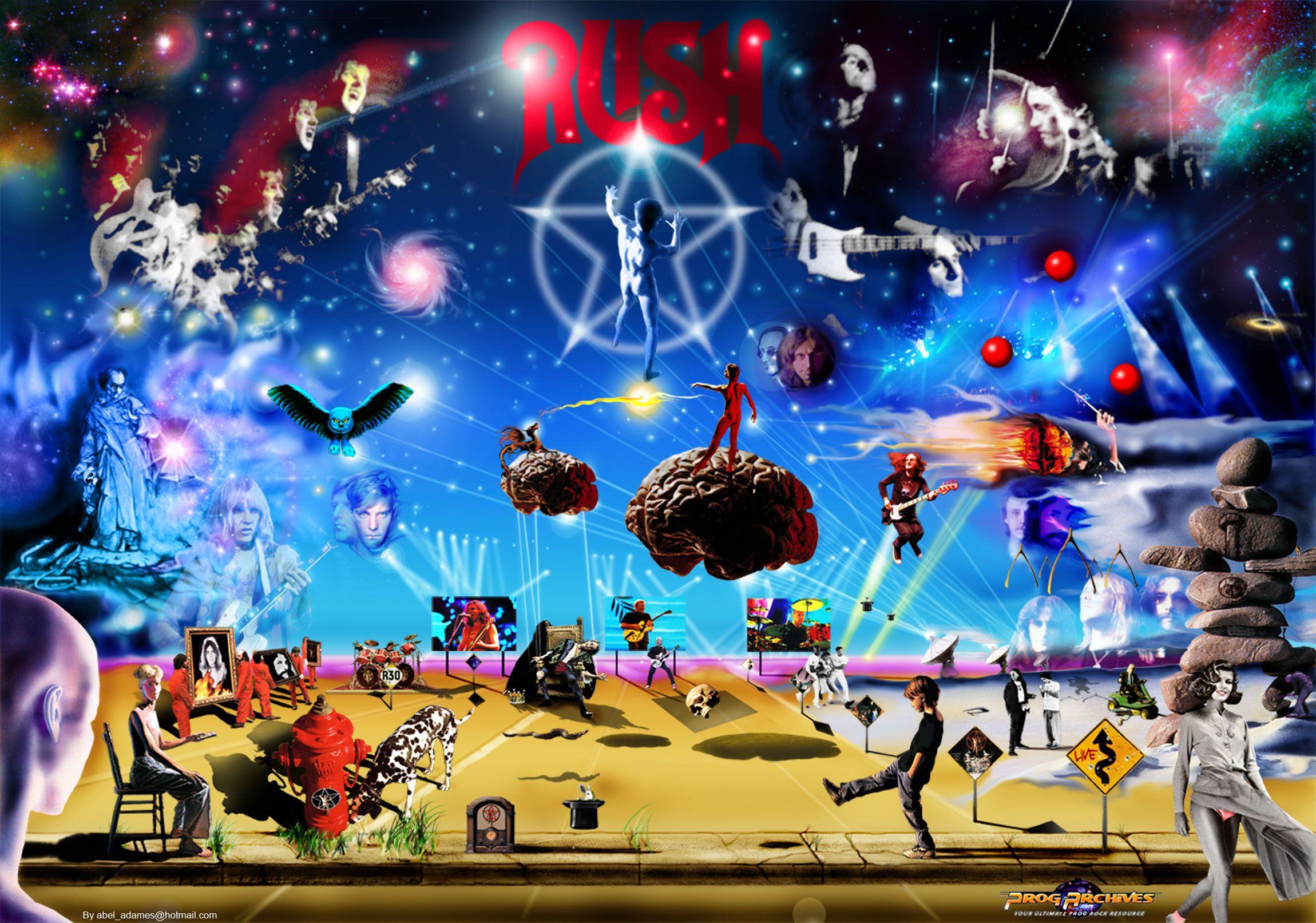 2300x1613 Rush Band Wallpaper