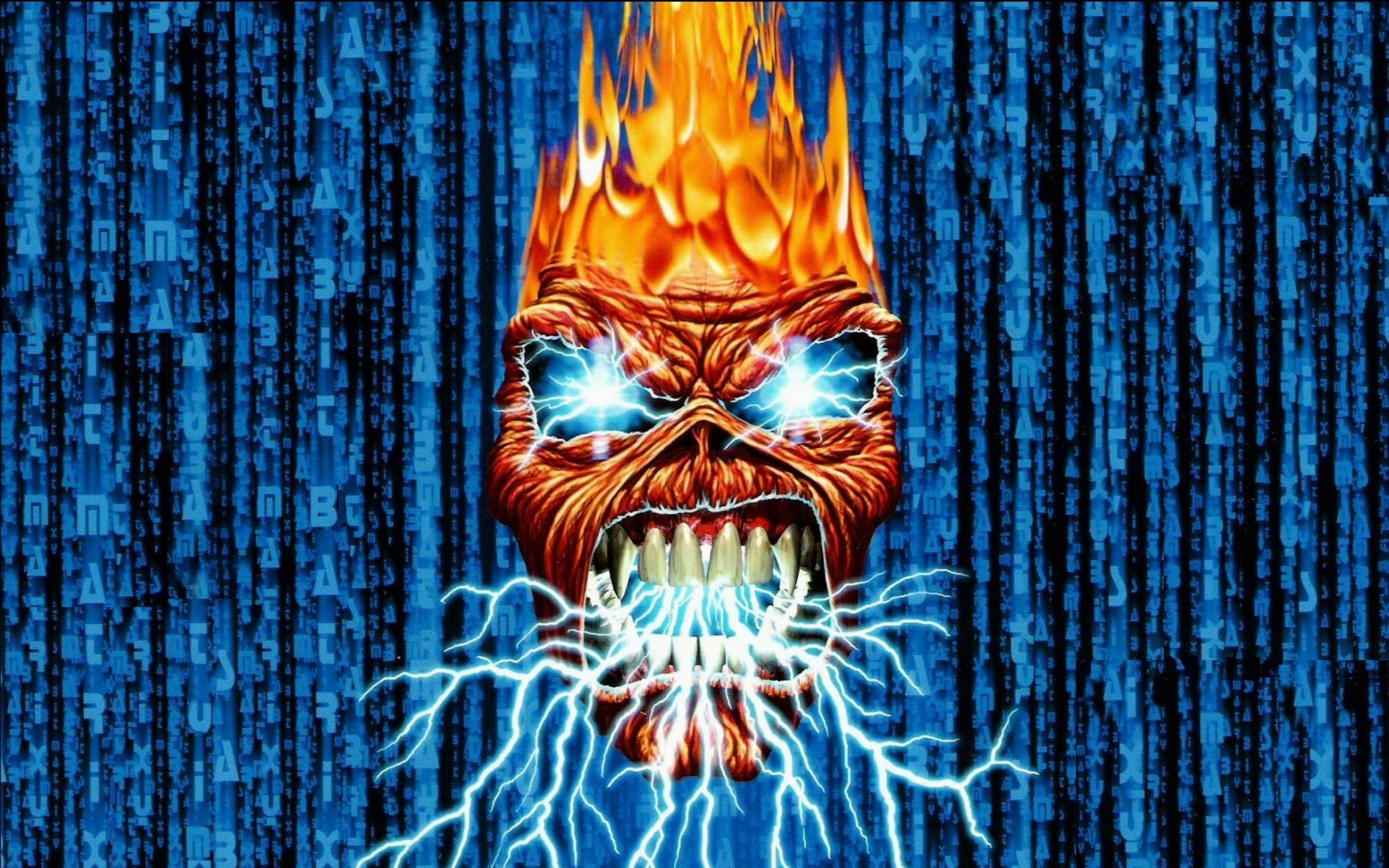 2560x1600 Hd Wallpaper Iron Maiden Mr Eddie Iron Maiden Maiden The Real Live One Wallpaper & Background Download