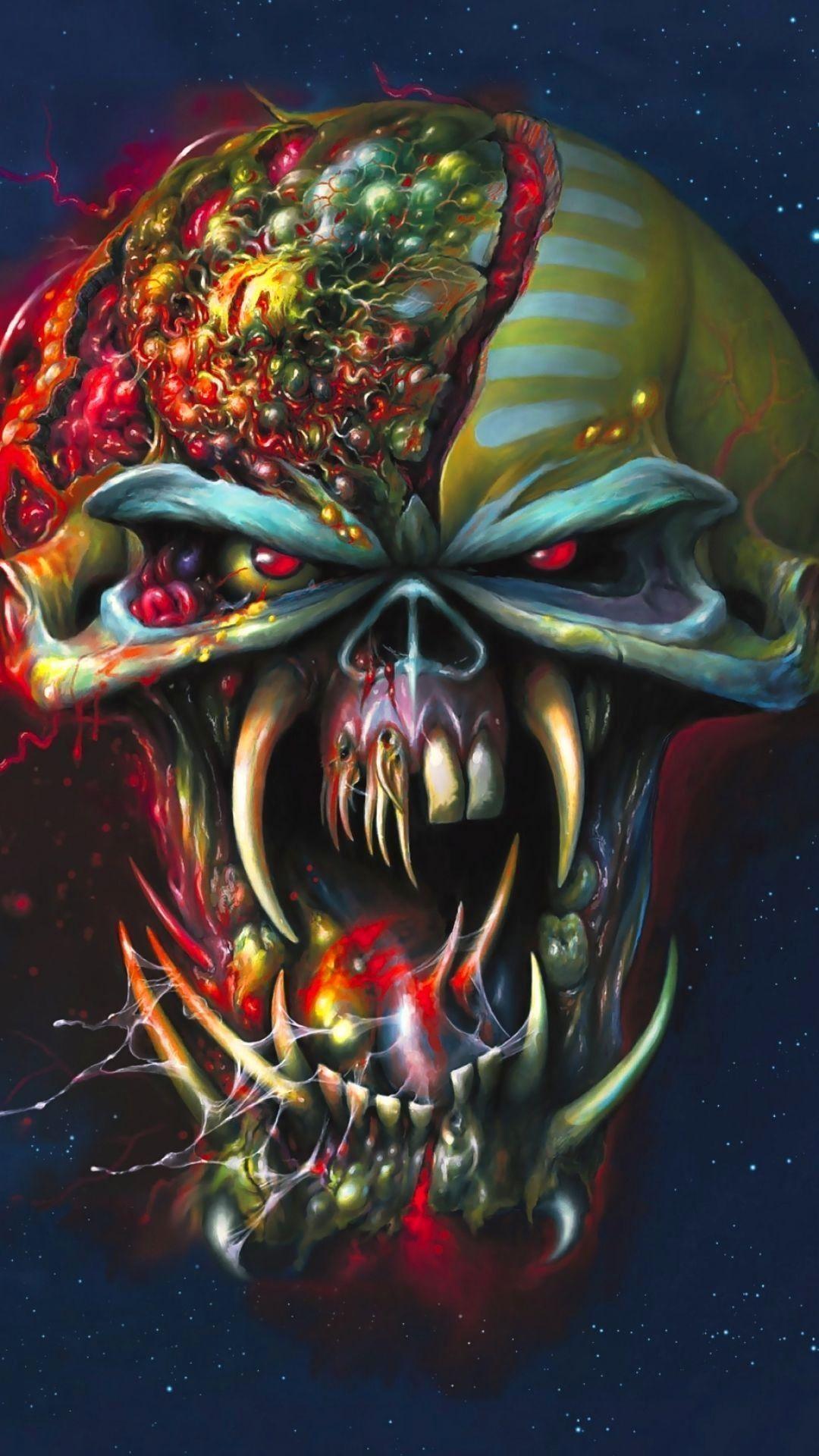 1080x1920 Luxury Iron Maiden iPhone Wallpaper Combination