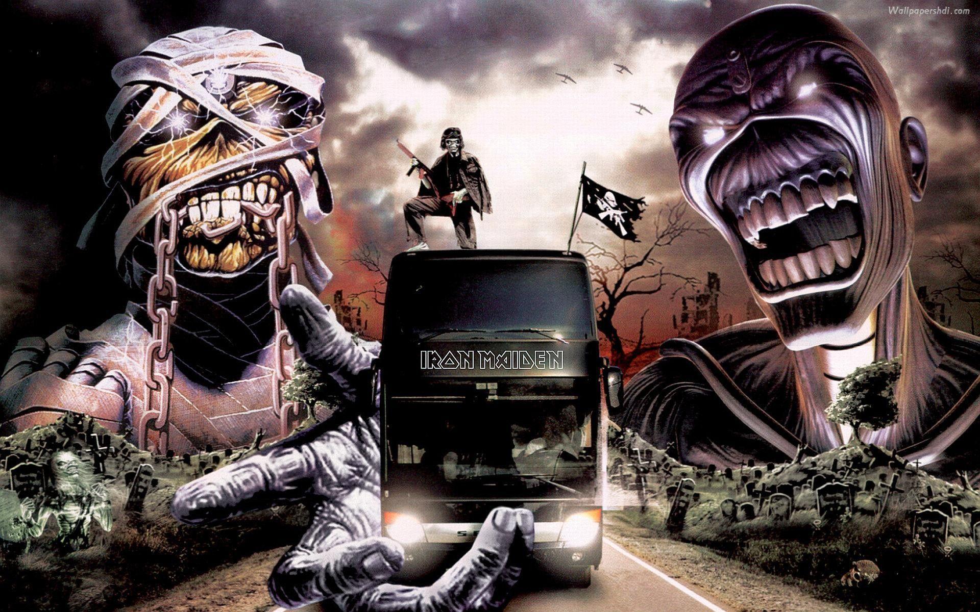1920x1200 Iron Maiden Eddie Wallpaper