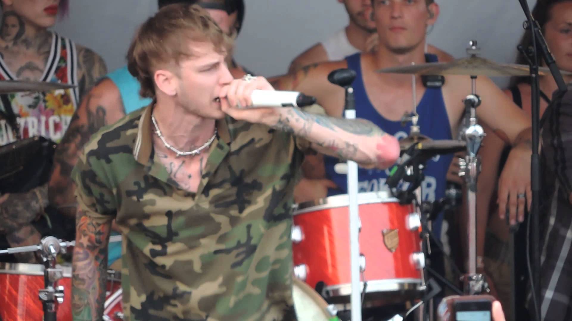 1920x1080 Alone with Sirens ft. MGK LIVE at Warped Tour