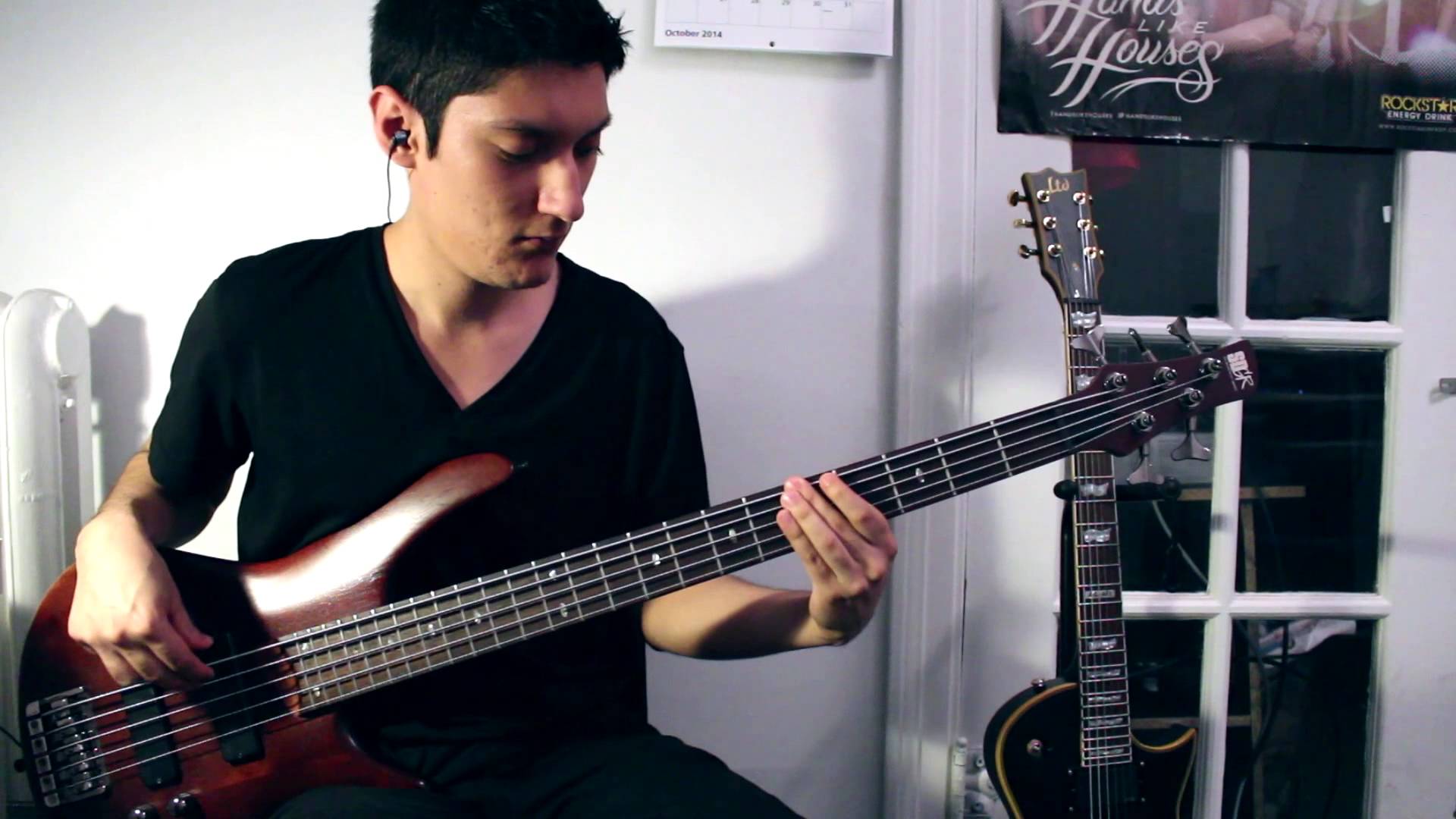 1920x1080 Sleeping With Sirens. Alone feat MGK [Bass Cover]