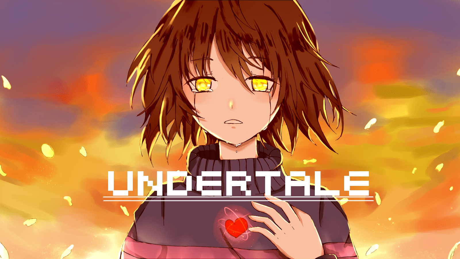 1600x900 Undertale Frisk Wallpaper