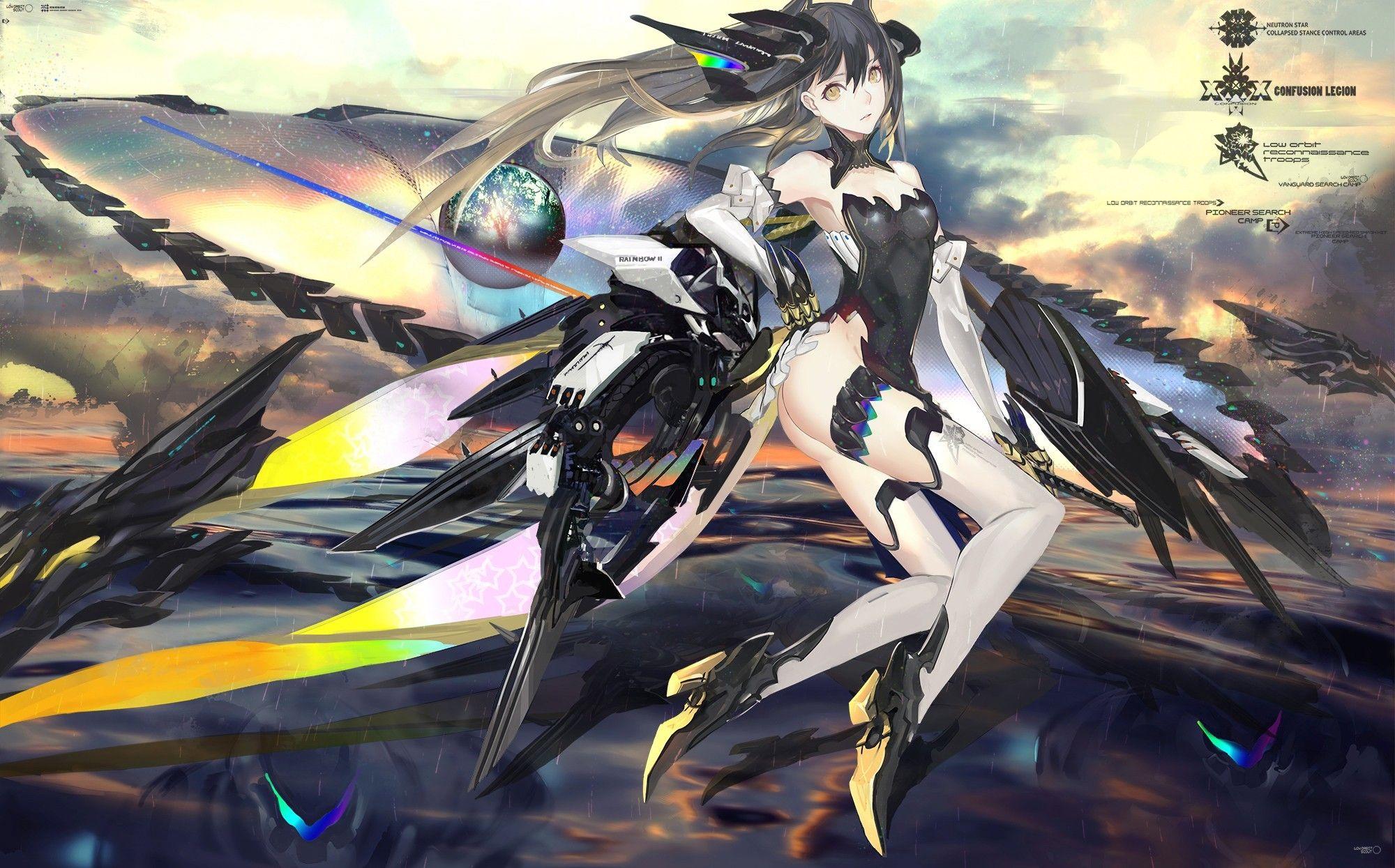 2000x1245 Anime mecha, iPhone, Desktop HD Background / Wallpaper (1080p, 4k) (2000x1245) (2021)