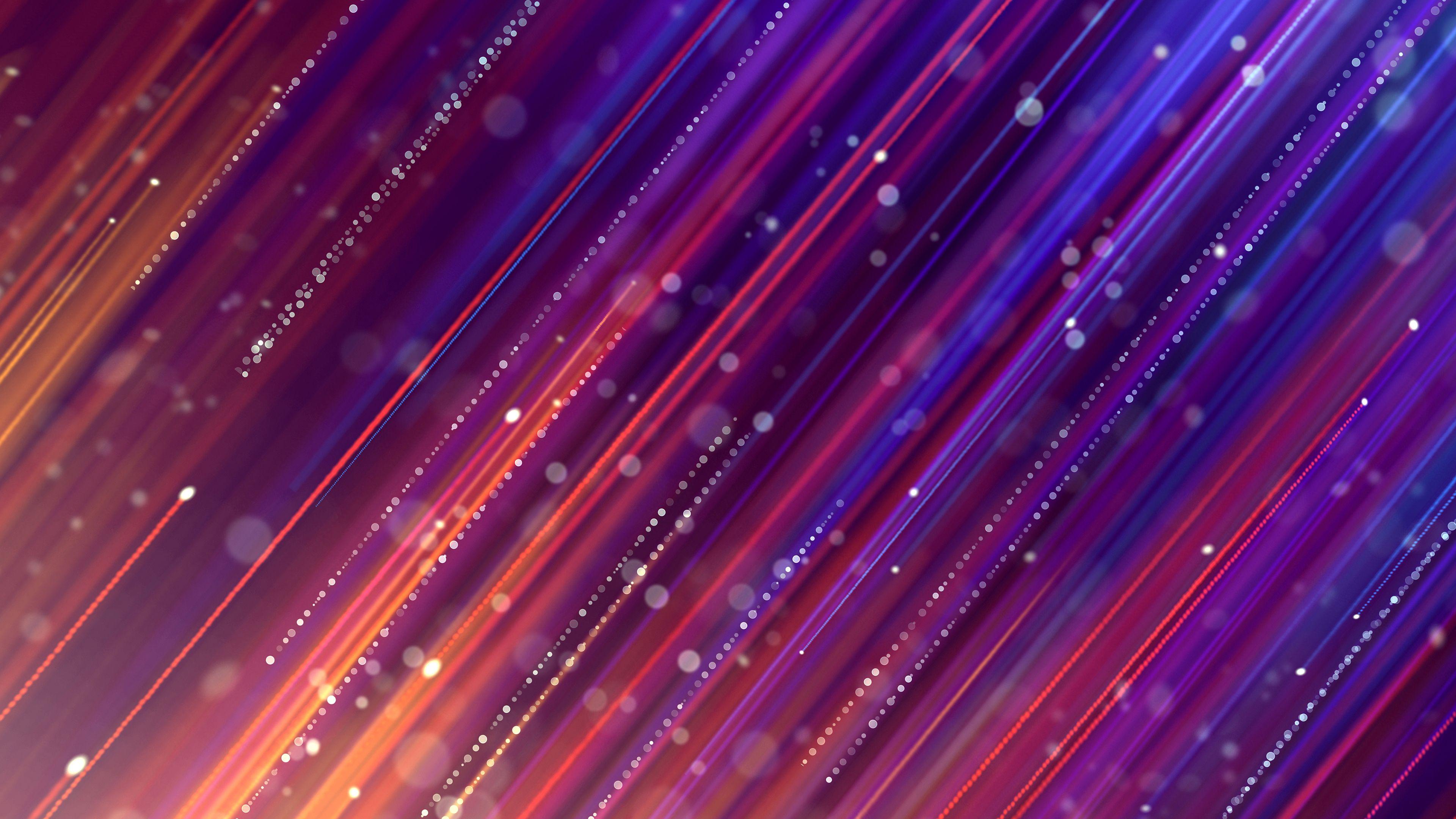 3840x2160 Light Speed Background 4k