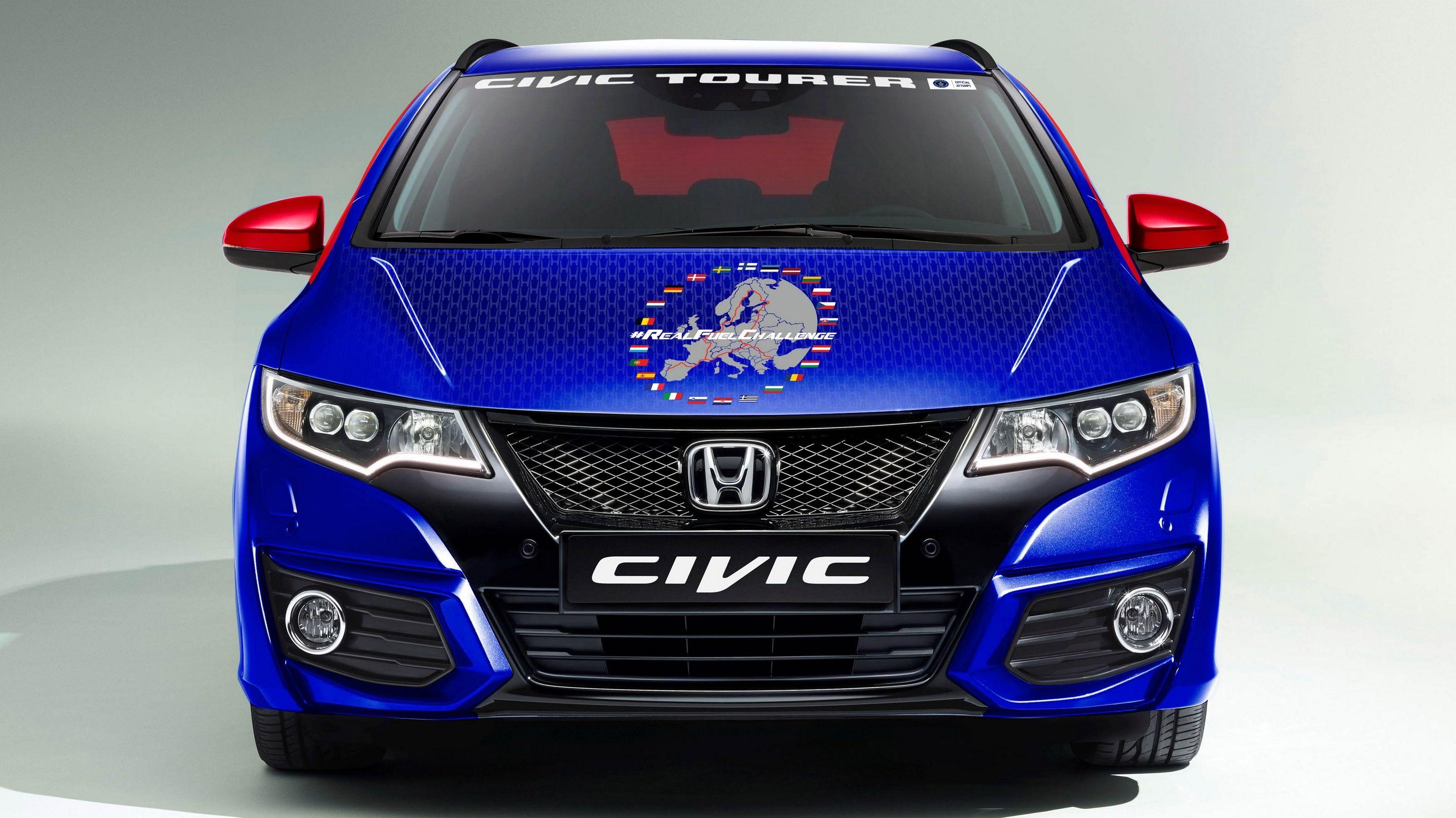 3000x1686 Honda Civic Tourer Sets New World Record For Fuel Efficiency Picture, Photo, Wallpaper
