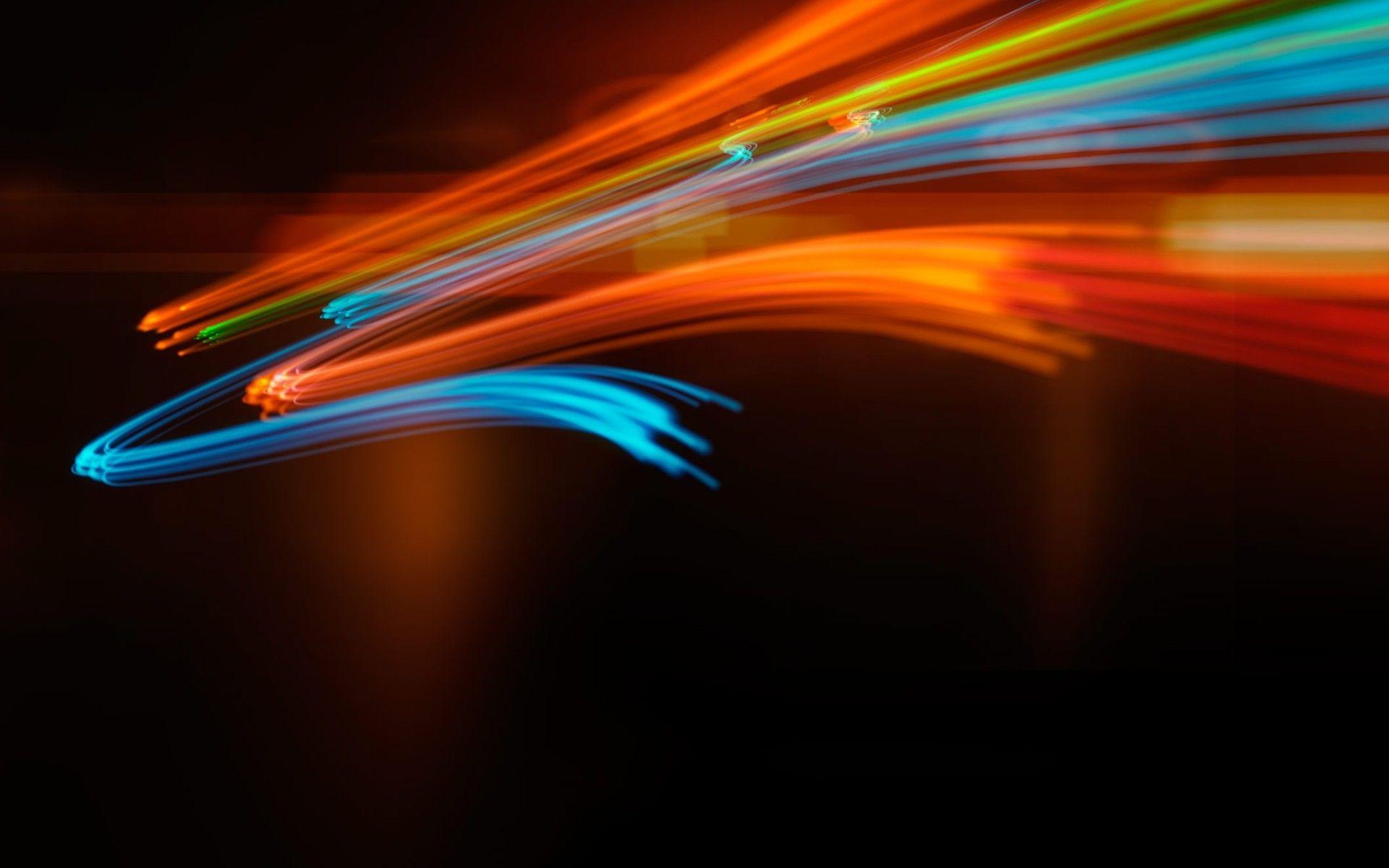 1920x1200 Cool Orange Light Wallpaper