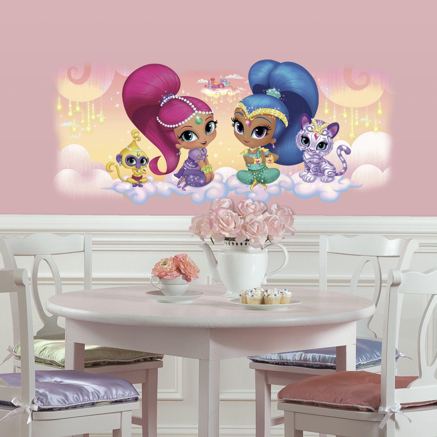 1500x1500 RoomMates Shimmer And Shine Burst Giant Wall Graphic York Wallcoverings RMK3162GM