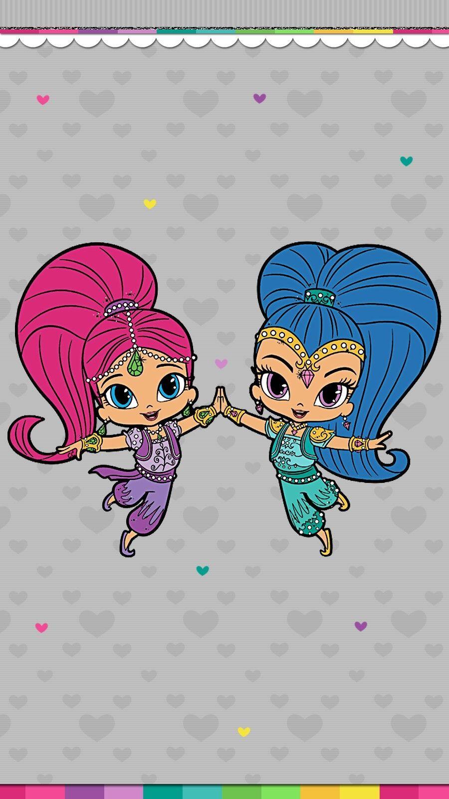 900x1600 shimmer and shine. Cute lockscreens, Character drawing, Cartoon drawings