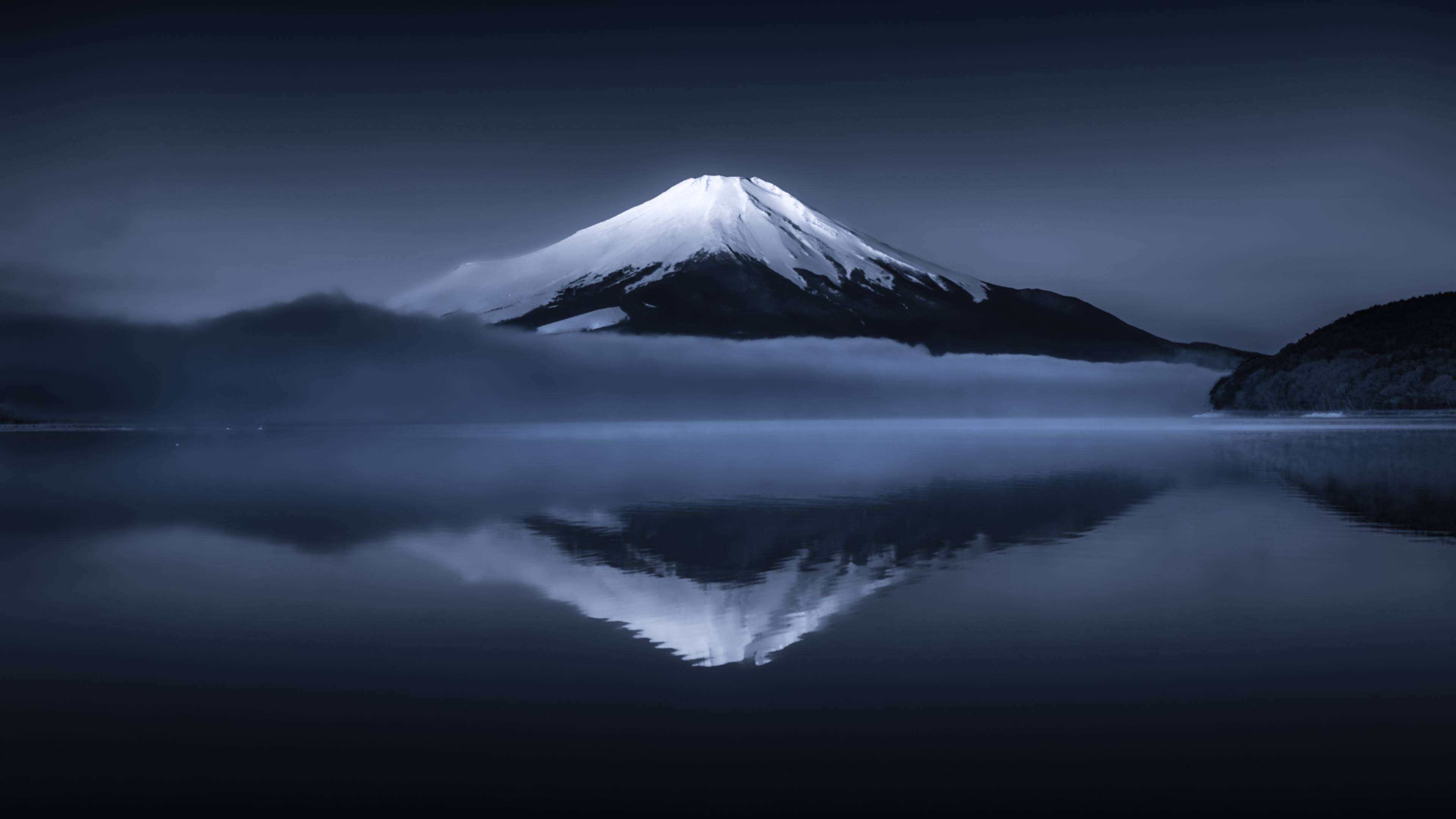 3840x2160 Mount Fuji Reflection 4K Wallpaper, HD Nature 4K Wallpaper, Image, Photo and Background