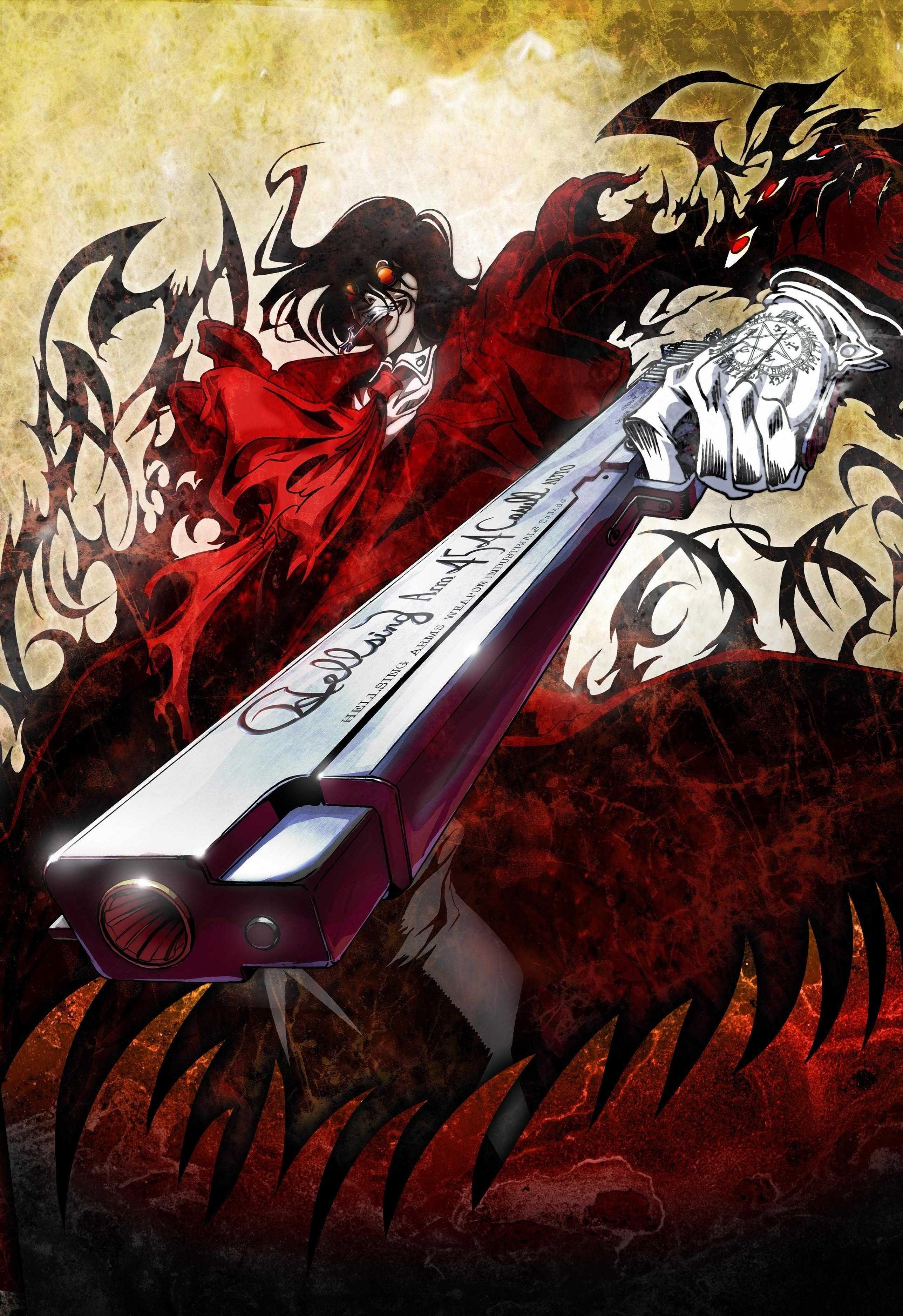 2576x3752 Hellsing Alucard Wallpaper