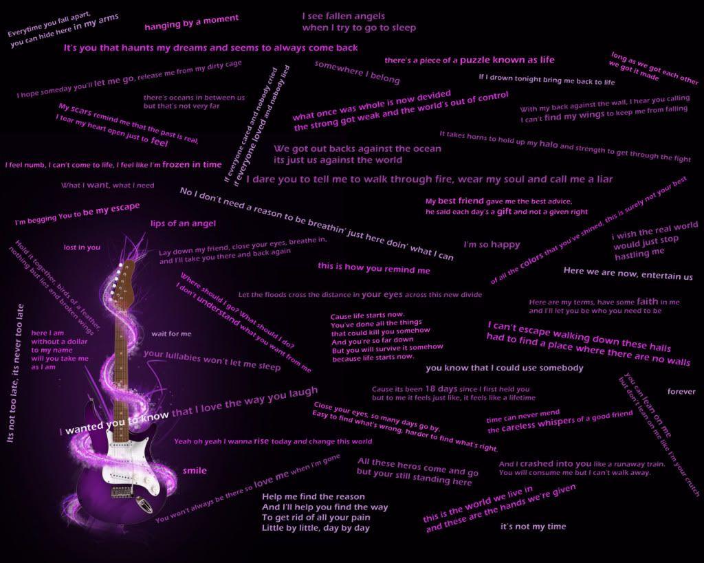 1024x819 Lyric Wallpaper
