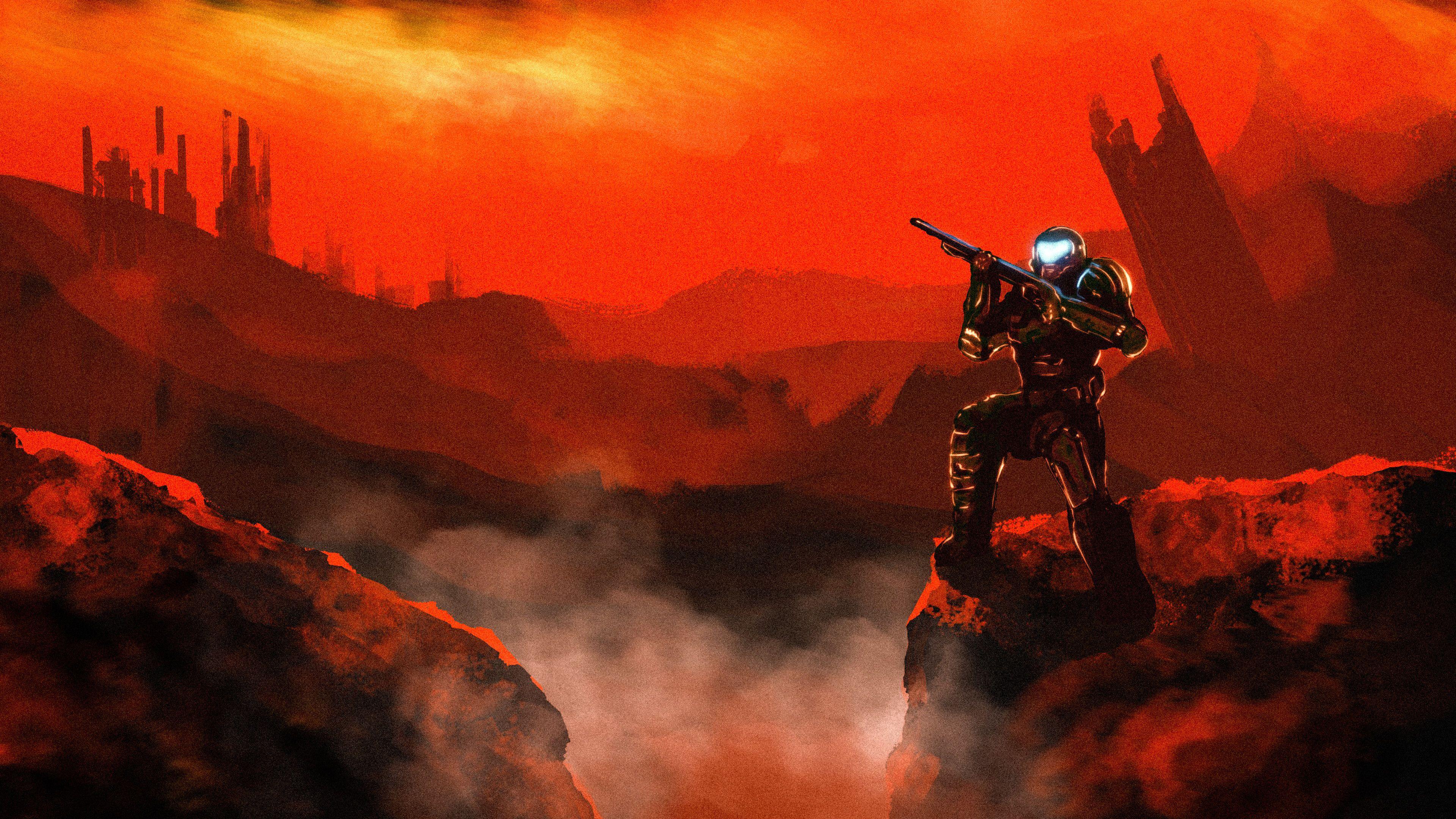 3840x2160 Doom Doom Slayer 4k, HD Games, 4k Wallpaper, Image, Background, Photo and Picture