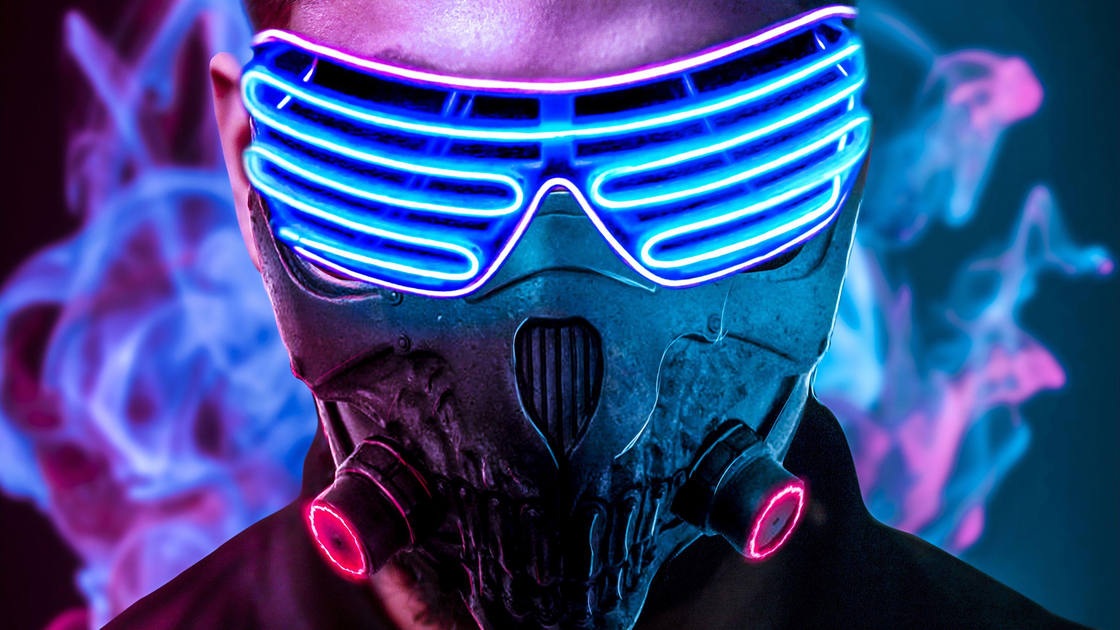Ава дж. Cyberpunk 2077 Neon маска. Крутые маски. Неоновая маска. Парень в неоновой маске.