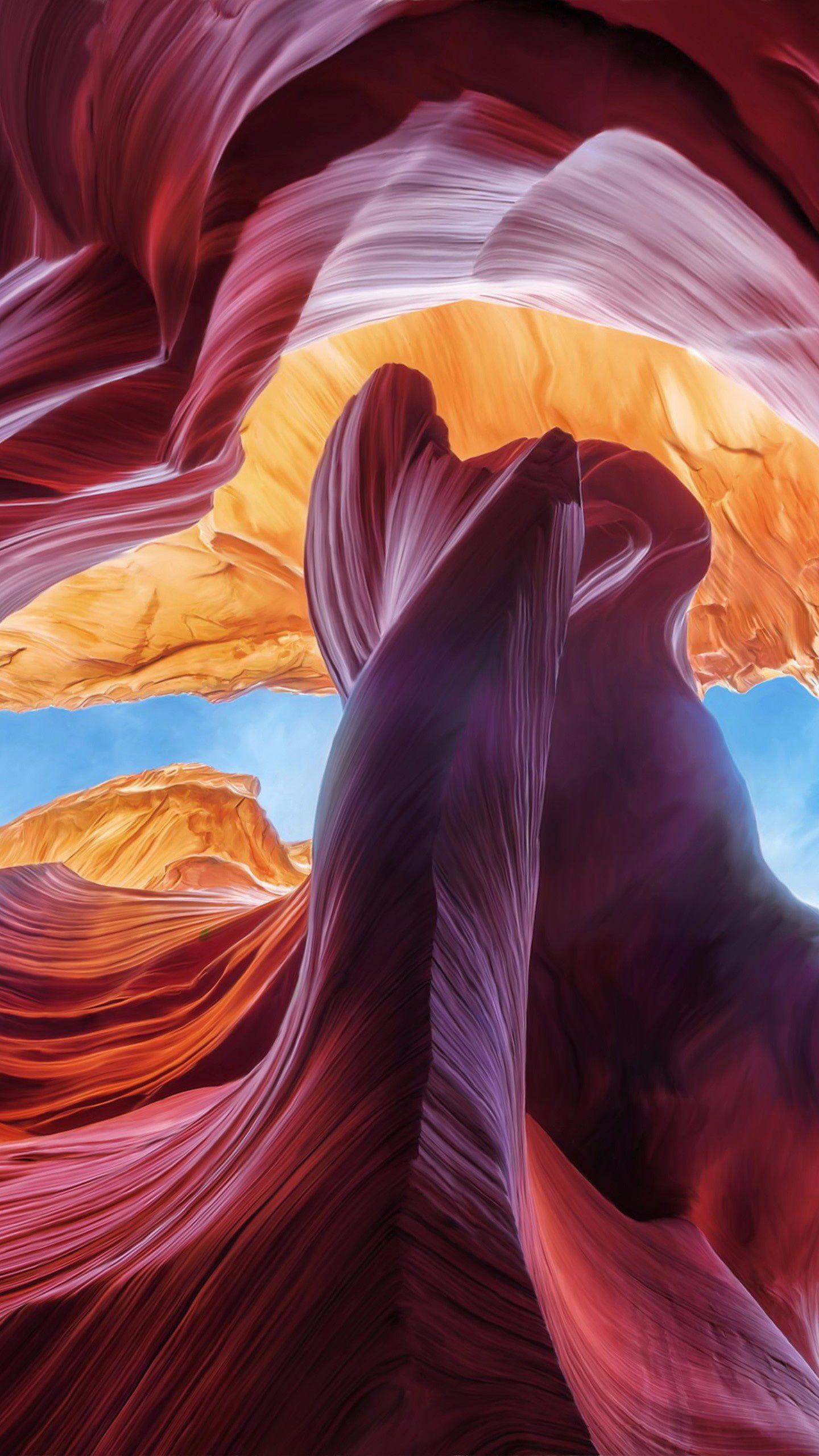 1440x2560 Antelope Canyon Wallpaper 4k