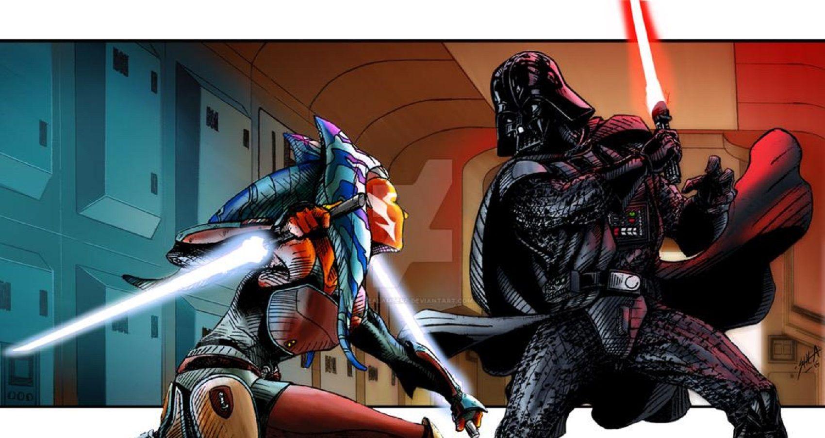 1700x904 Star Wars: 10 Pieces Of Ahsoka Tano Fan Art We Adore