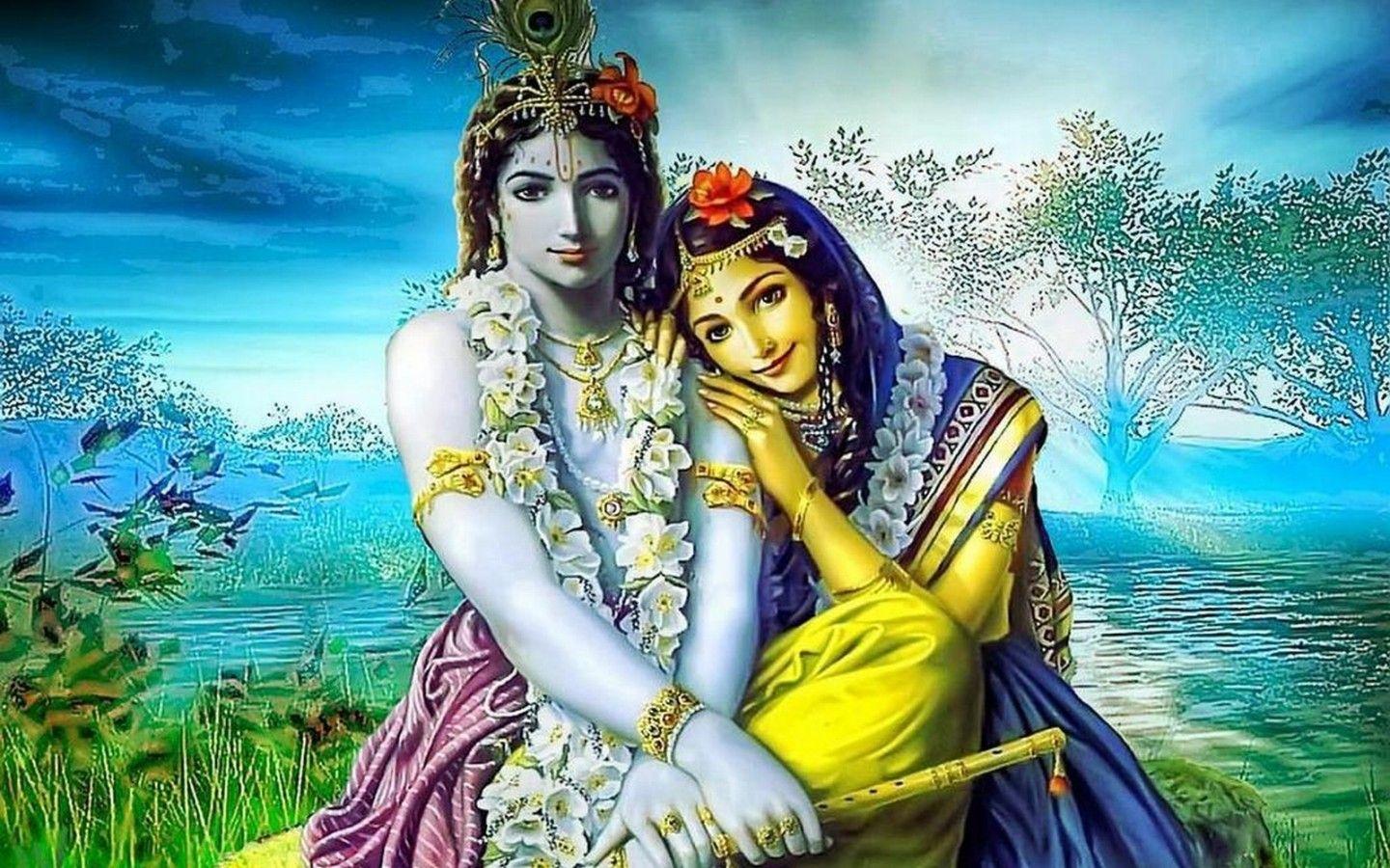 1440x900 Latest Full HD Quality Desktop Wallpaper Krishna Holi HD