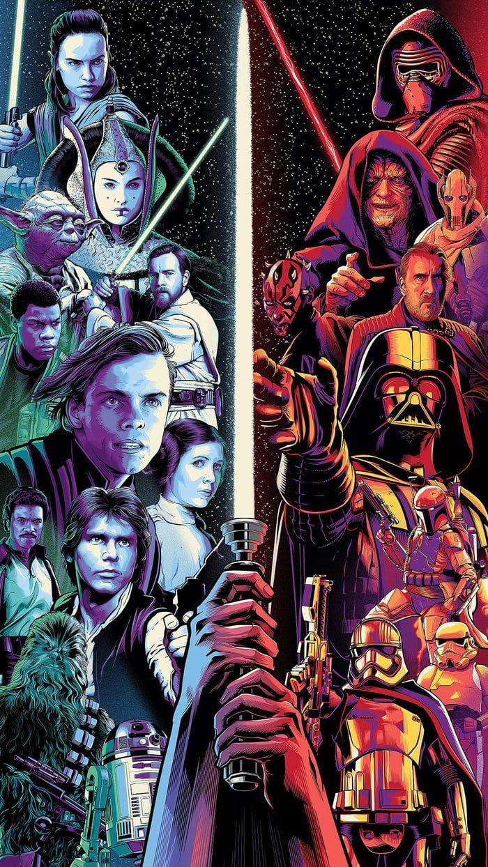 700x1244 Star Wars Celebration Art Wallpaper x 1080. Star wars painting, Star wars awesome, Star wars celebration