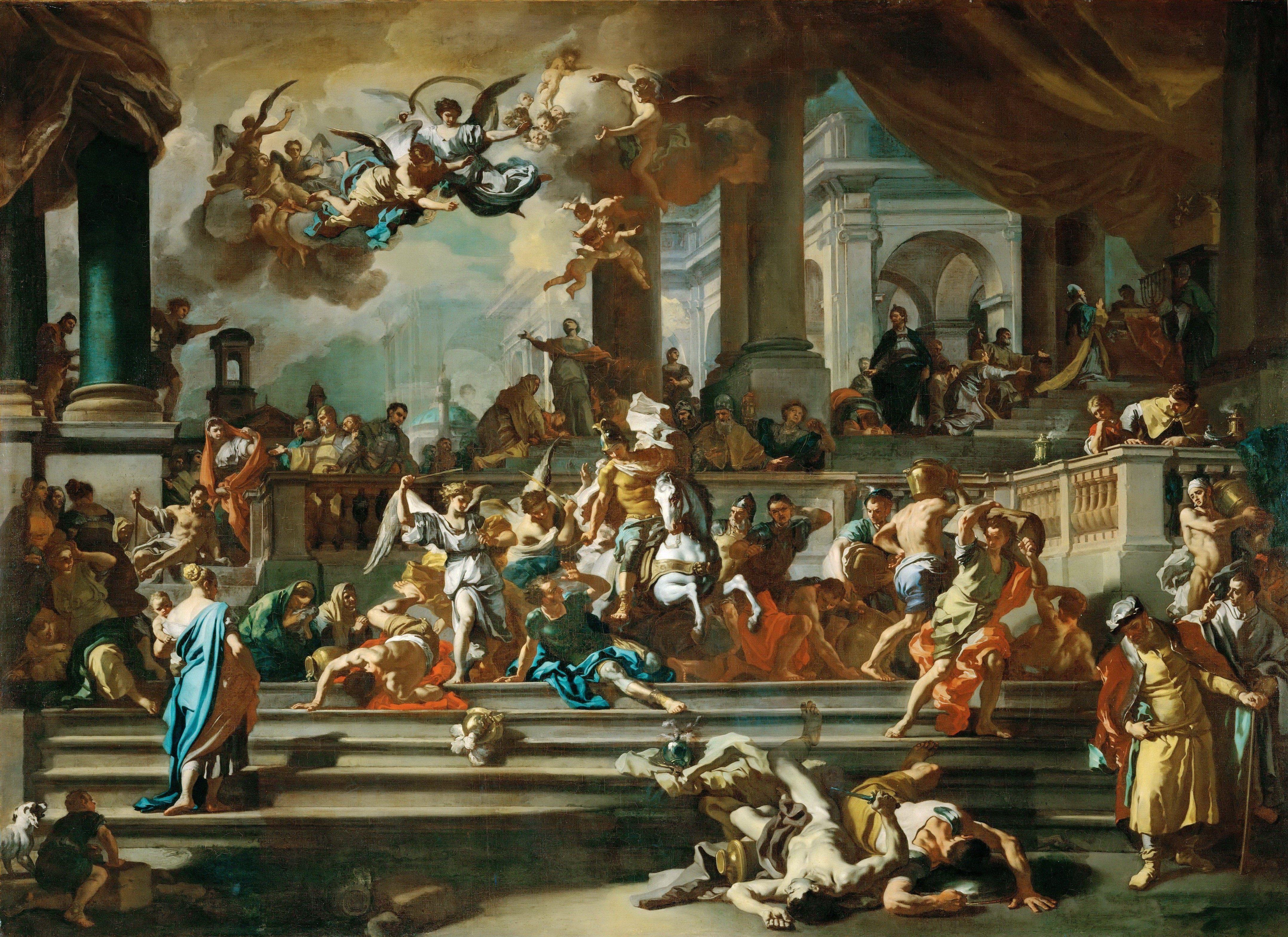 4312x3138 Religious Angels Wallpaper