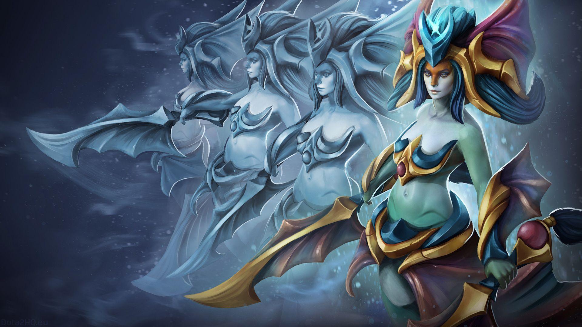 1920x1080 Naga Siren Empress Dota 2 Viewed Through A Prism Desktop Siren Dota 2 Wallpaper & Background Download