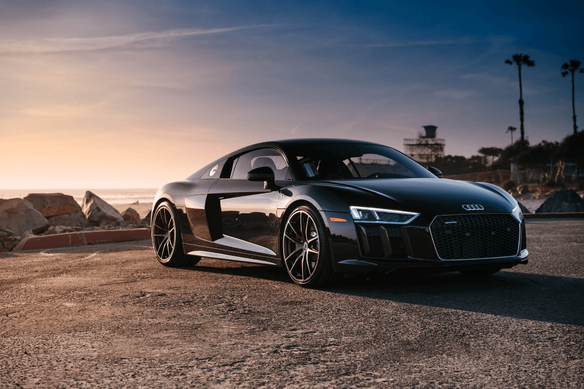 22+ Blacked Out 2017 Audi R8 V10 Plus Wallpaper free download
