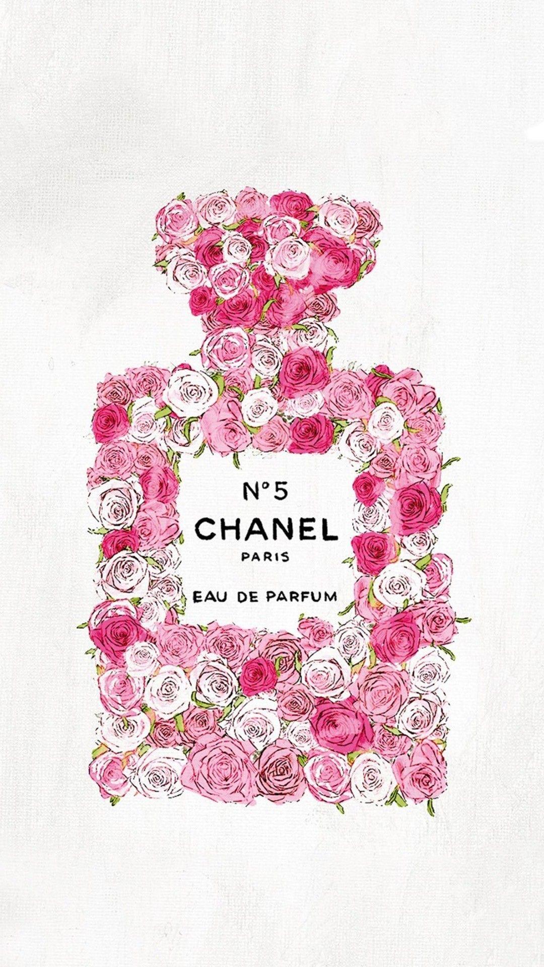 1080x1920 Girly Pink Chanel Logo
