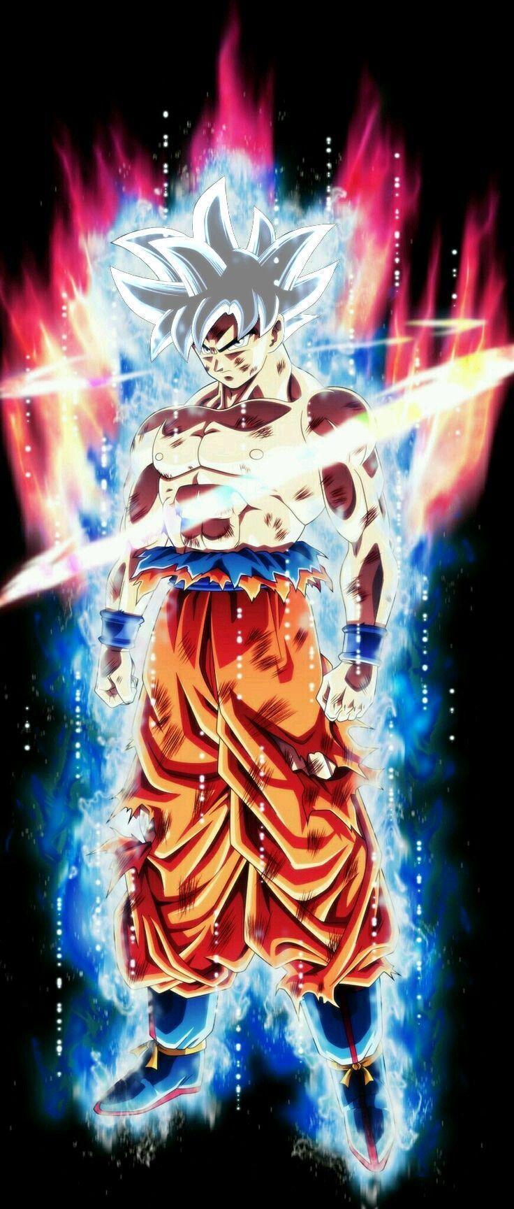736x1729 Goku Ultra Instinct Wallpaper