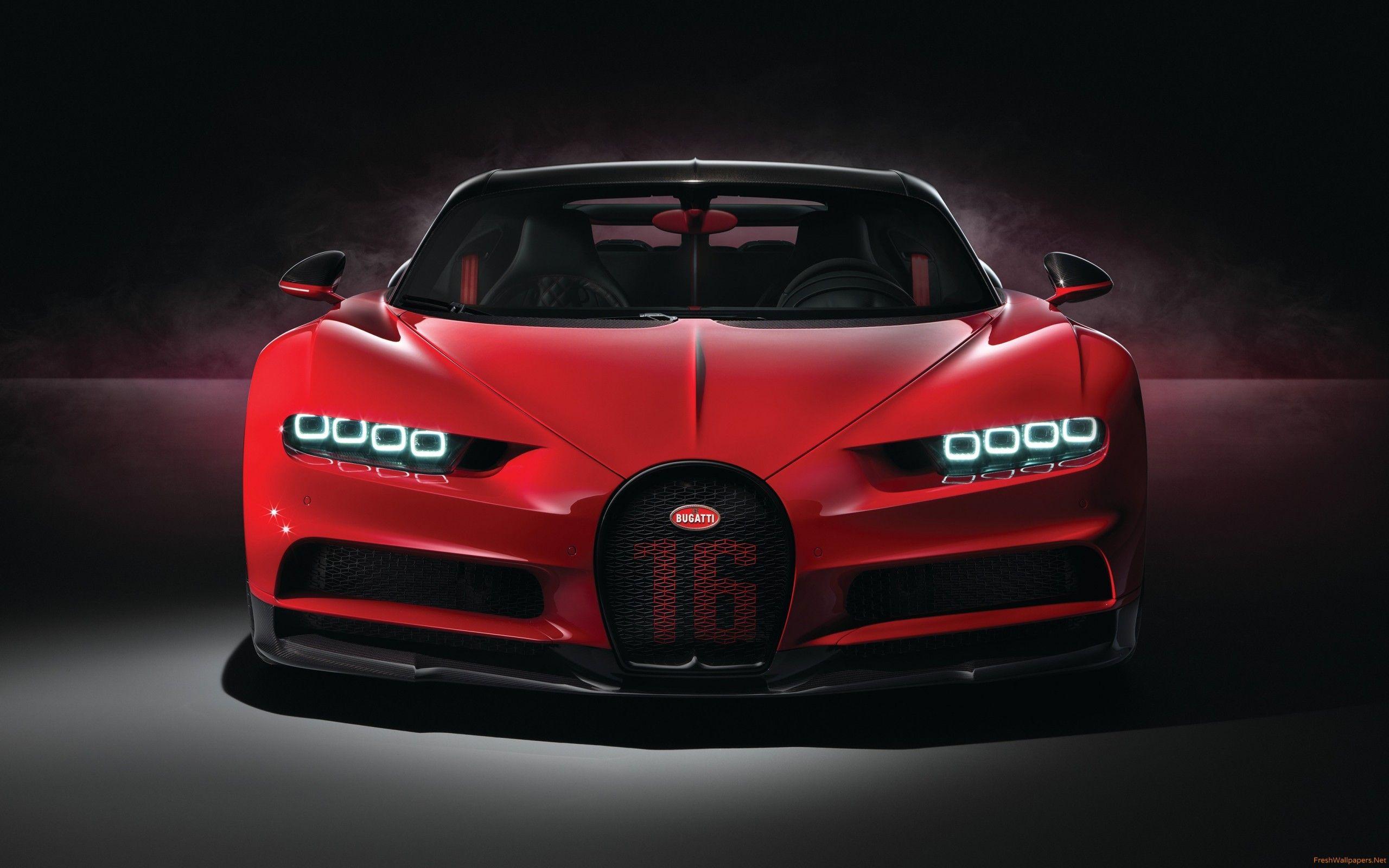 2560x1600 Bugatti Chiron Sport Geneva Motor Show 2018 4K wallpaper