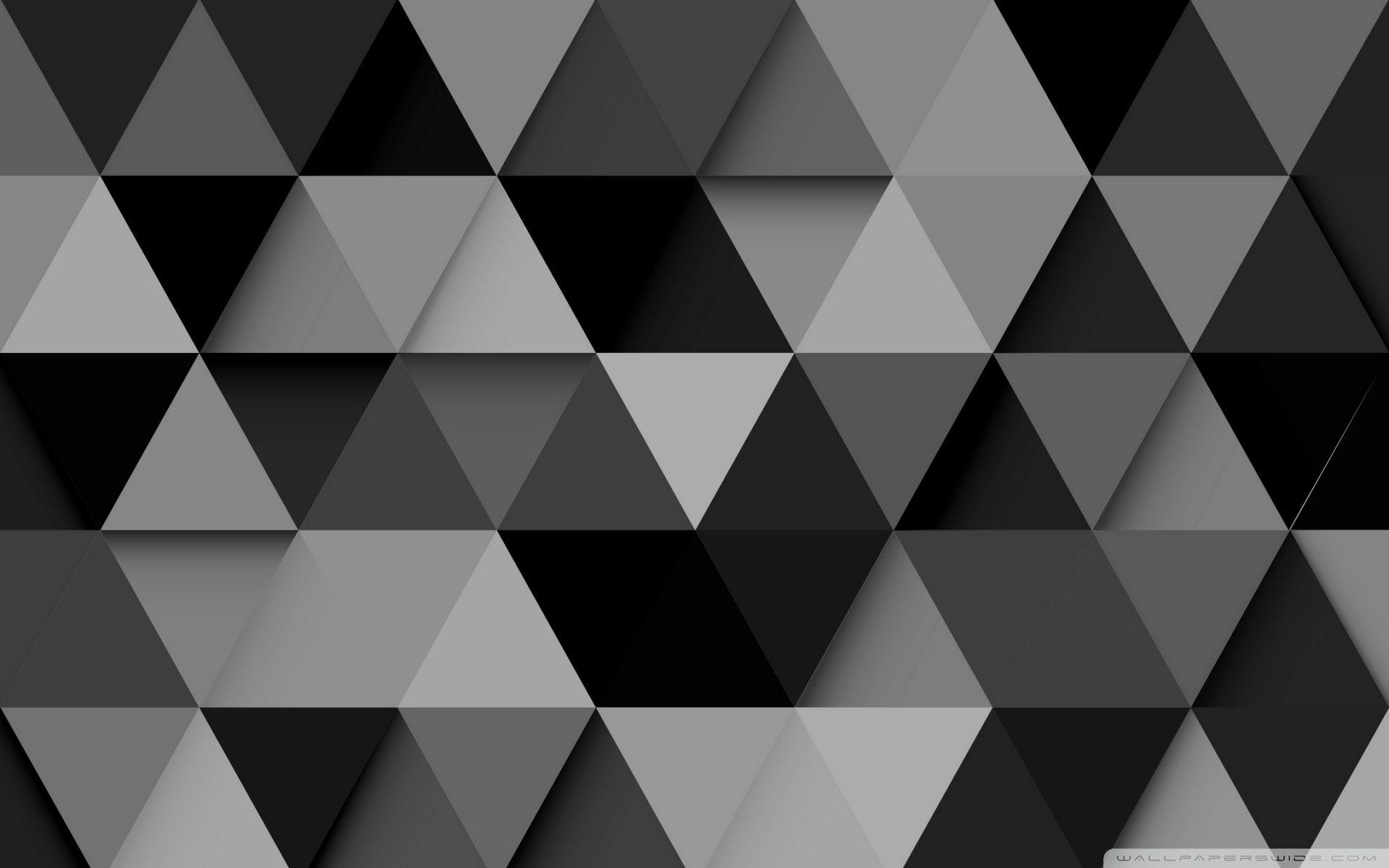 Black and White Triangle Wallpapers - Top Free Black and White Triangle  Backgrounds - WallpaperAccess