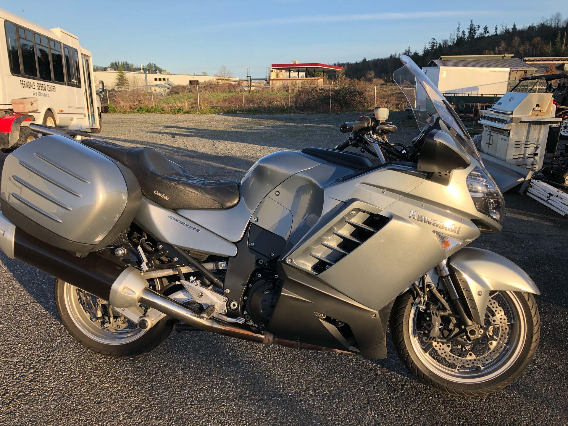1920x1440 Used 2008 Kawasaki Concours™ 14. Motorcycles in Burlington WA Neutron Silver