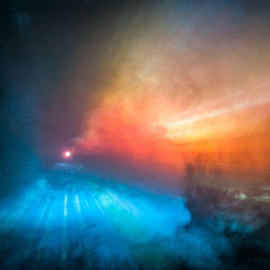1024x1024 Blue Orange Abstract Fog IPad Air Wallpaper Download. IPhone Wallpaper, IPad Wallpaper One Stop Download. IPad Air Wallpaper, IPad Wallpaper, Wallpaper
