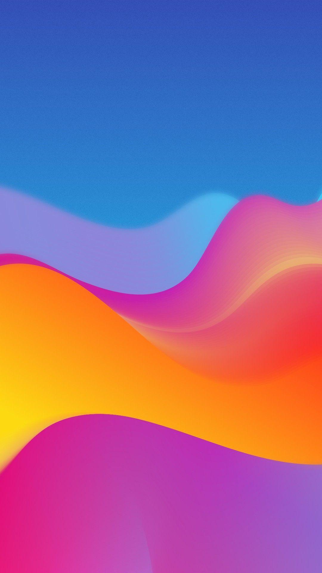 1080x1920 Abstract Blue And Orange Wallpaper. Orange wallpaper, Abstract, Smartphone wallpaper