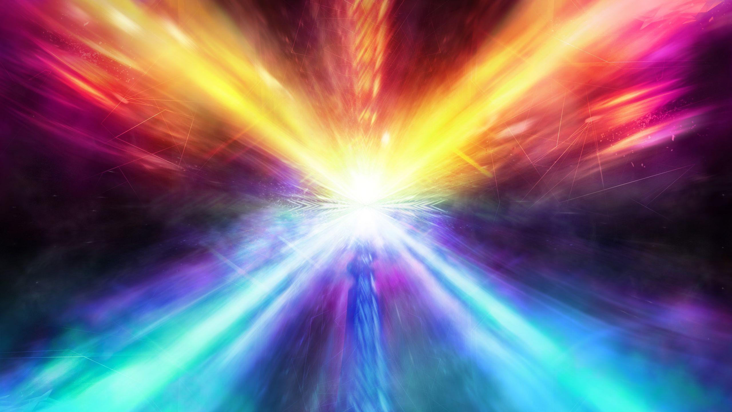 2560x1440 Blue Cyan Orange Abstract 4k 1440P Resolution HD 4k Wallpaper, Image, Background, Photo and Picture
