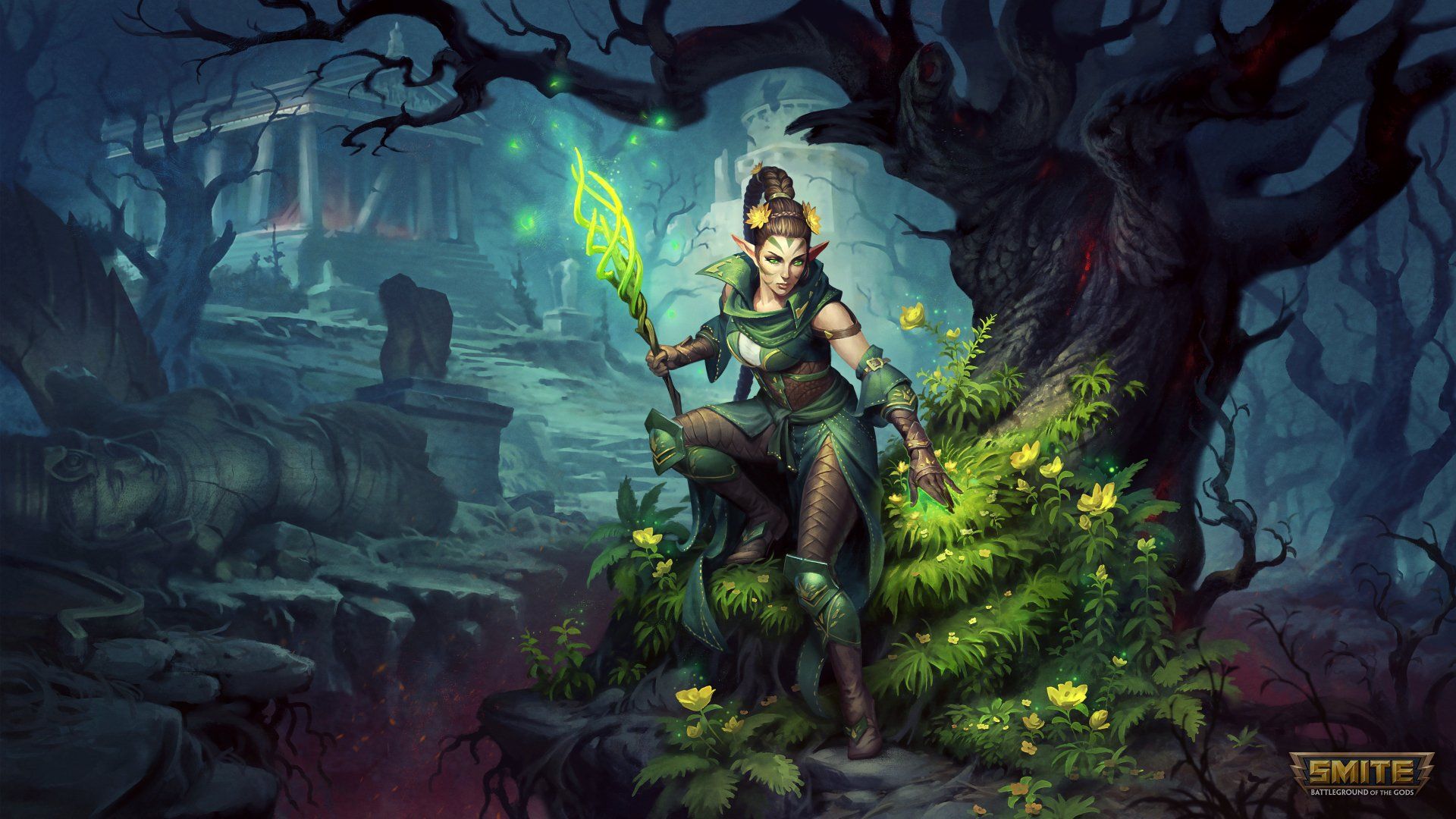 1920x1080 Download Eset (Smite) Video Game Smite Nissa Revane 4k Ultra HD Wallpaperx2160