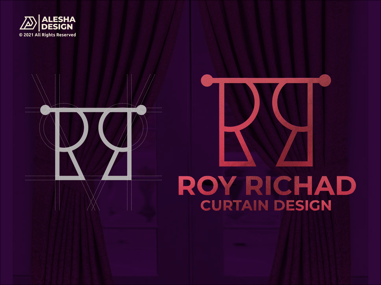 1600x1200 RR Logo Design by alesha design on Dribbble