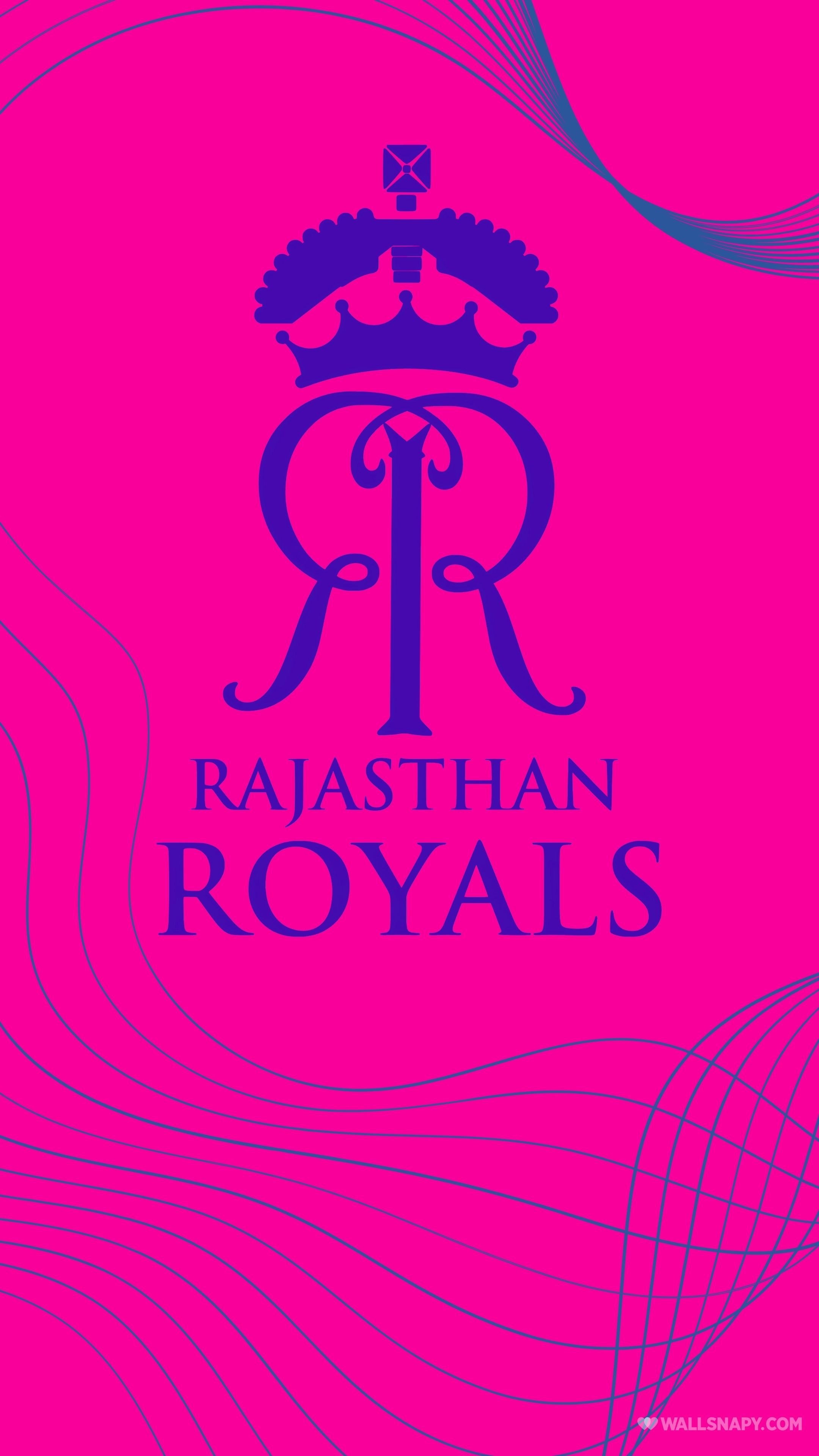 2160x3840 Rr rajasthan royals dark pink abstract lines 4k mobile wallpaper