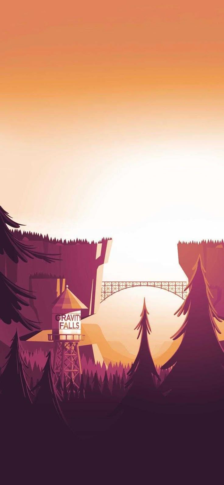 736x1593 HD Gravity Falls Wallpaper