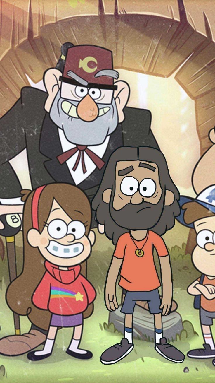 736x1308 Gravity Falls Background