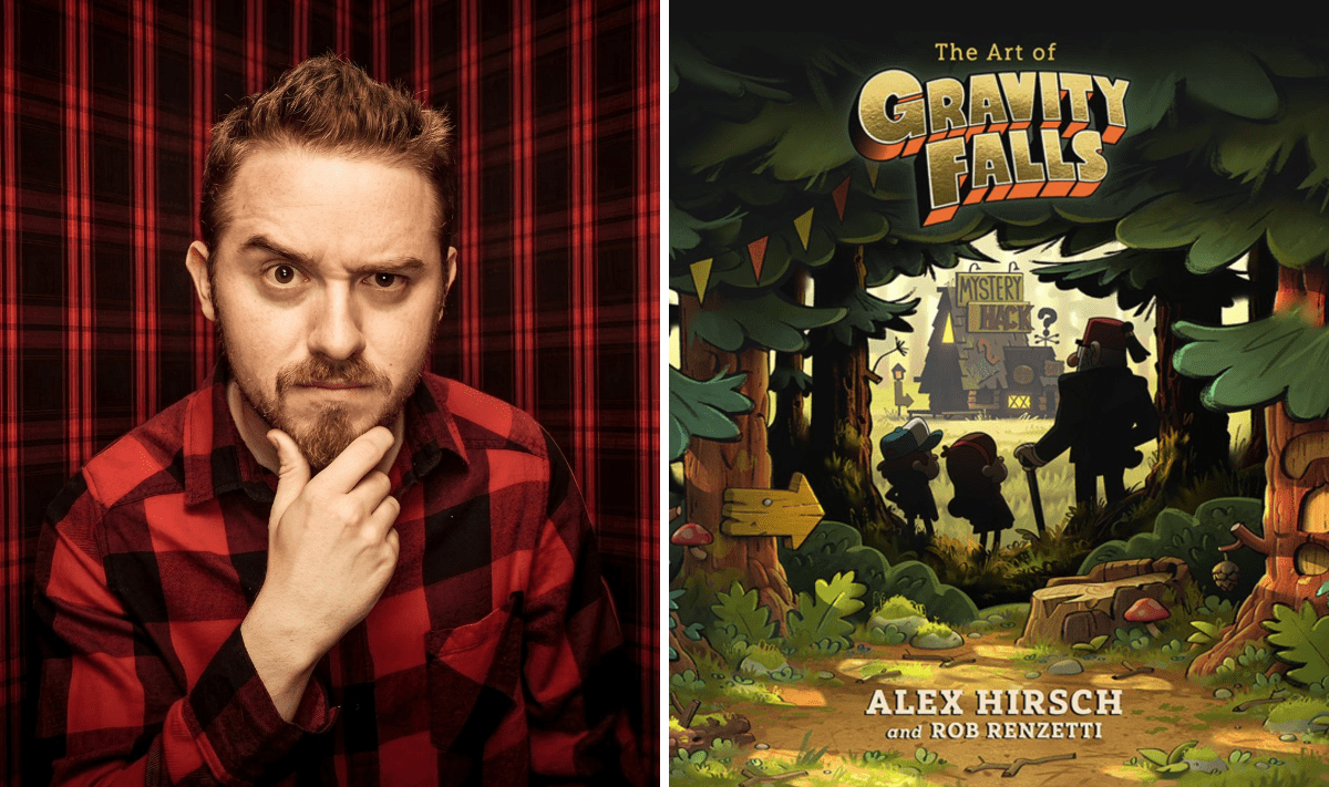 1200x711 Cartoon Base on X: Alex Hirsch's 'THE ART OF GRAVITY FALLS' will release in exactly 2 weeks. / X