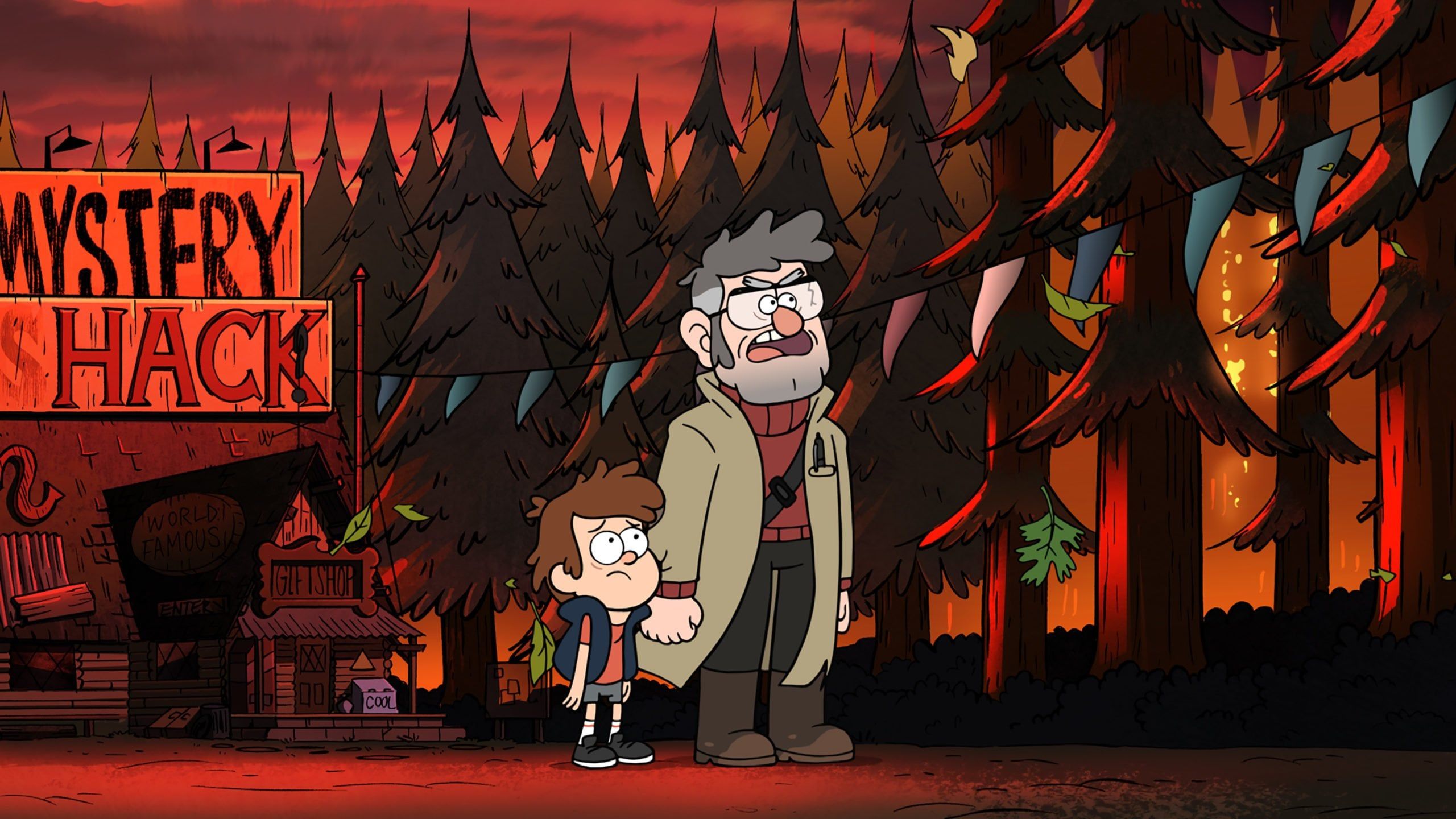 2560x1440 Alex Hirsch On Weirdmageddon