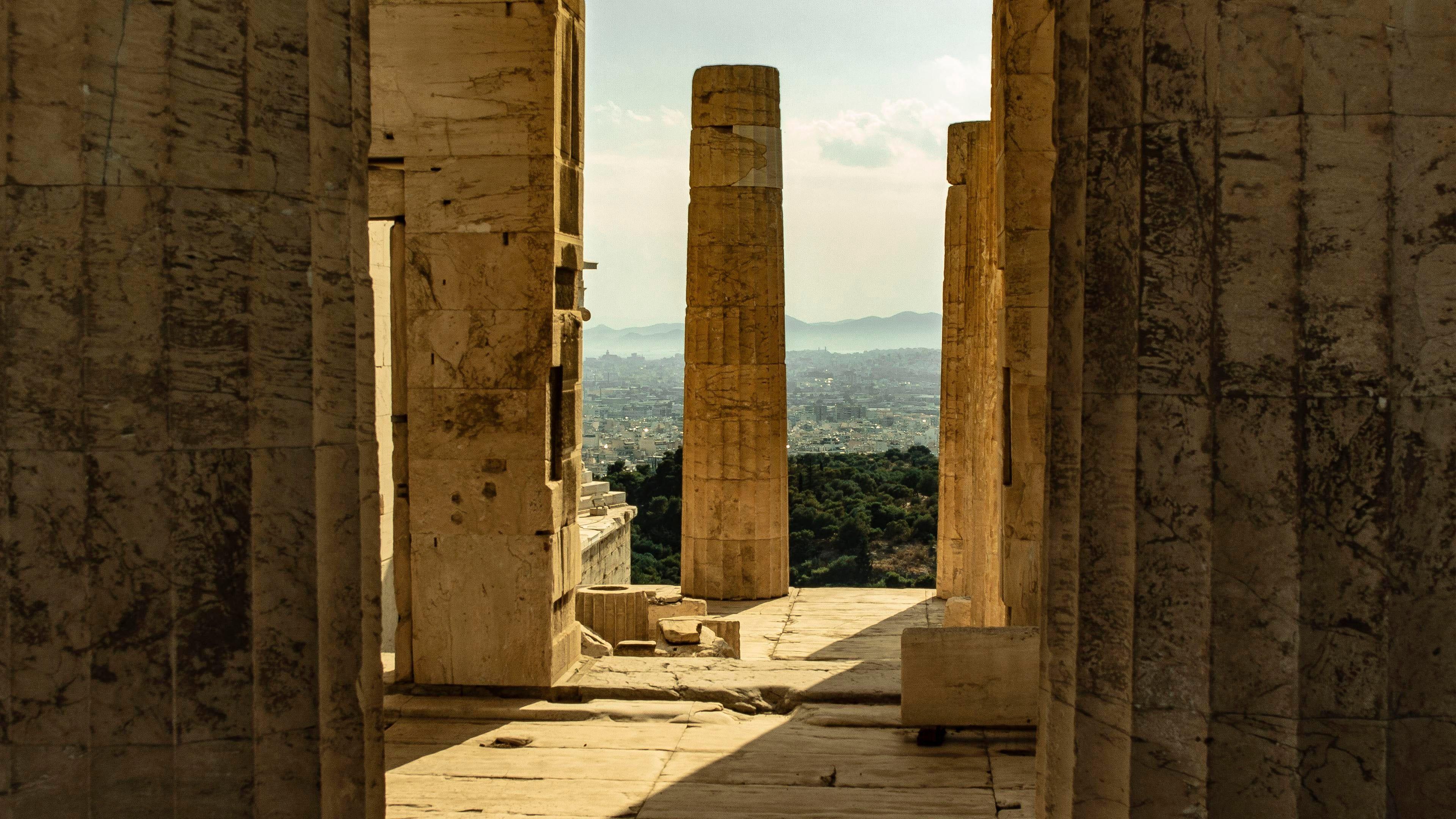 3840x2160 Athens 4K wallpaper for your desktop or mobile screen free and easy to download